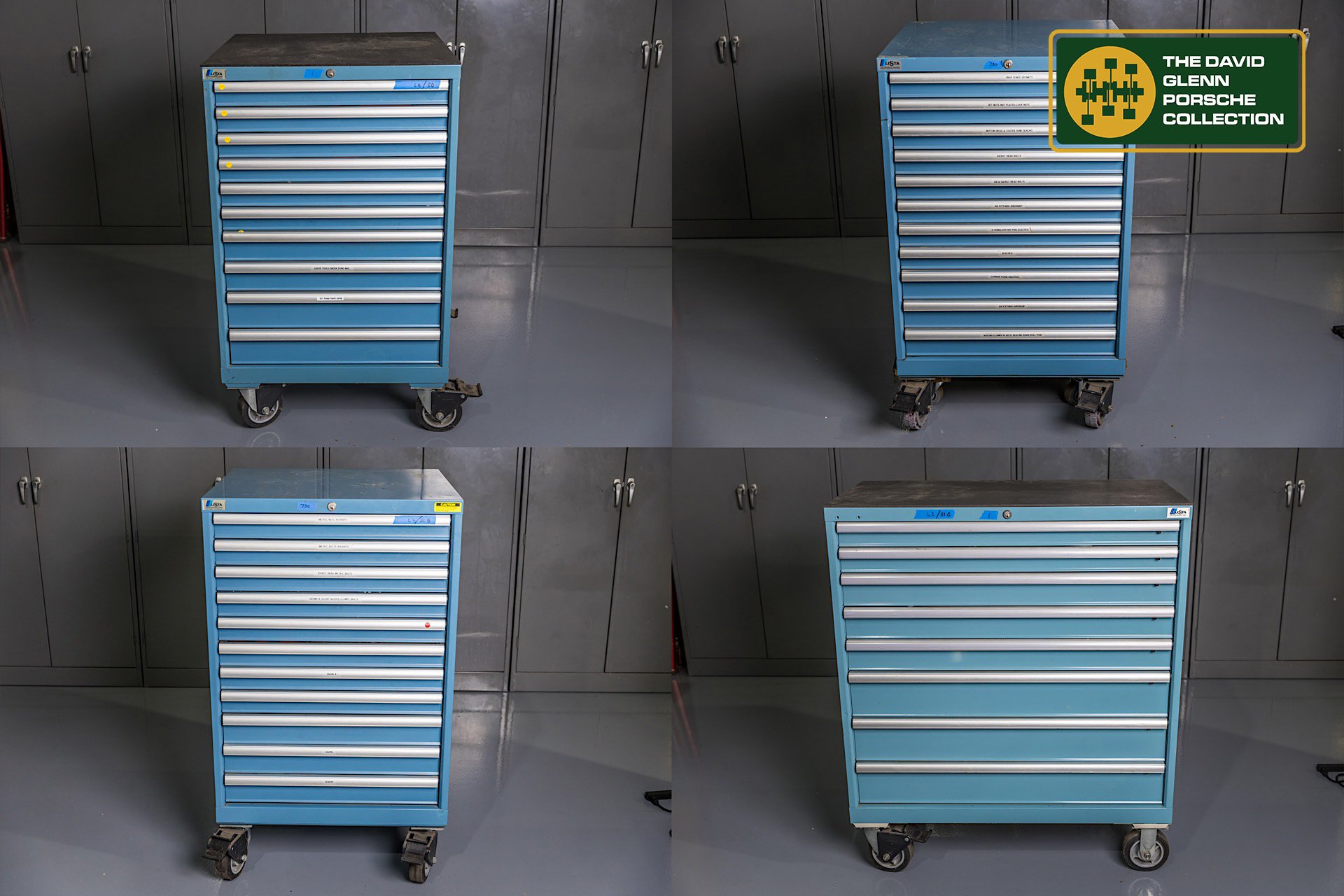 Lista 10-Drawer Cabinets (4) and Hardware (Lot 8)