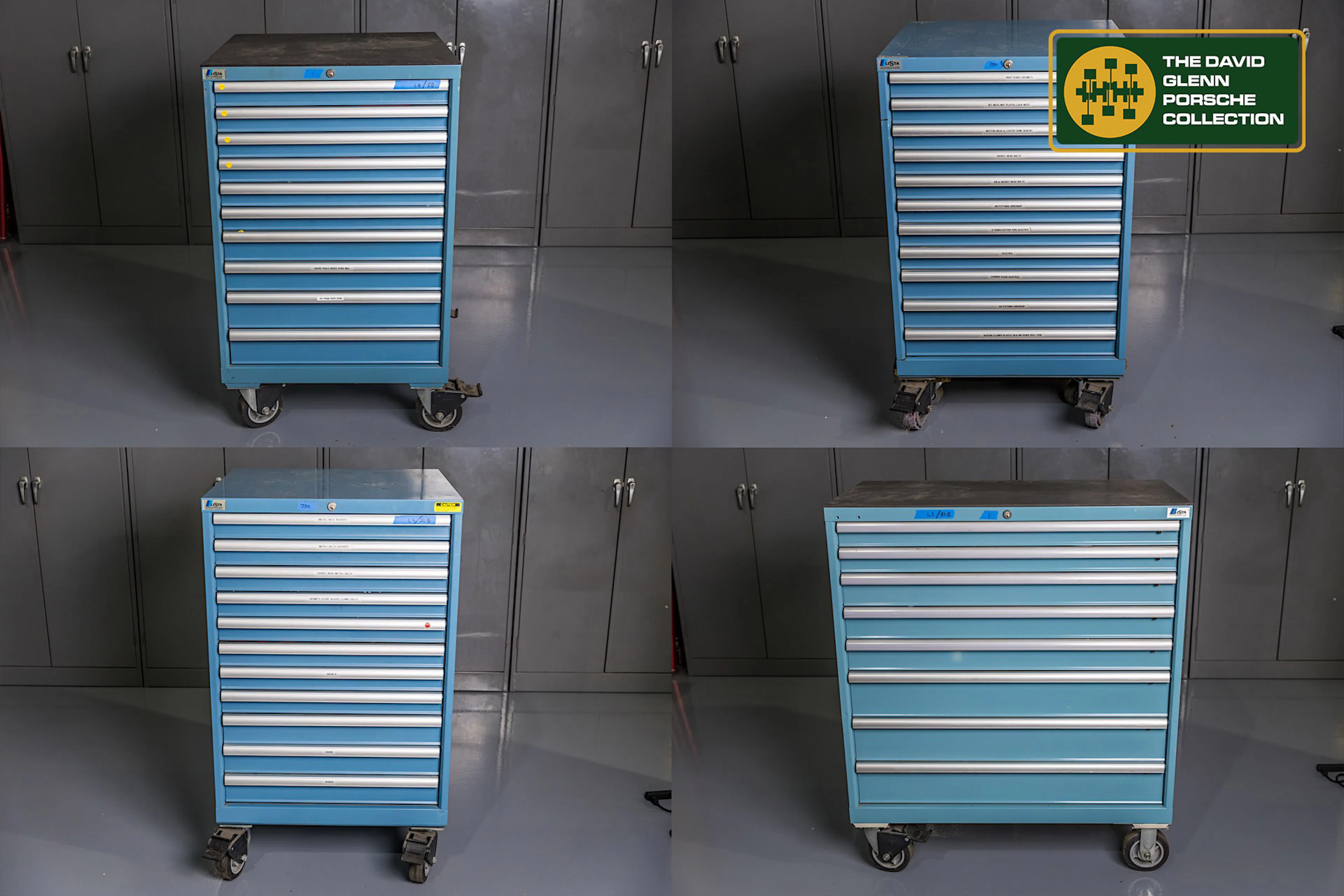 Lista 10-Drawer Cabinets (4) and Hardware (Lot 8)