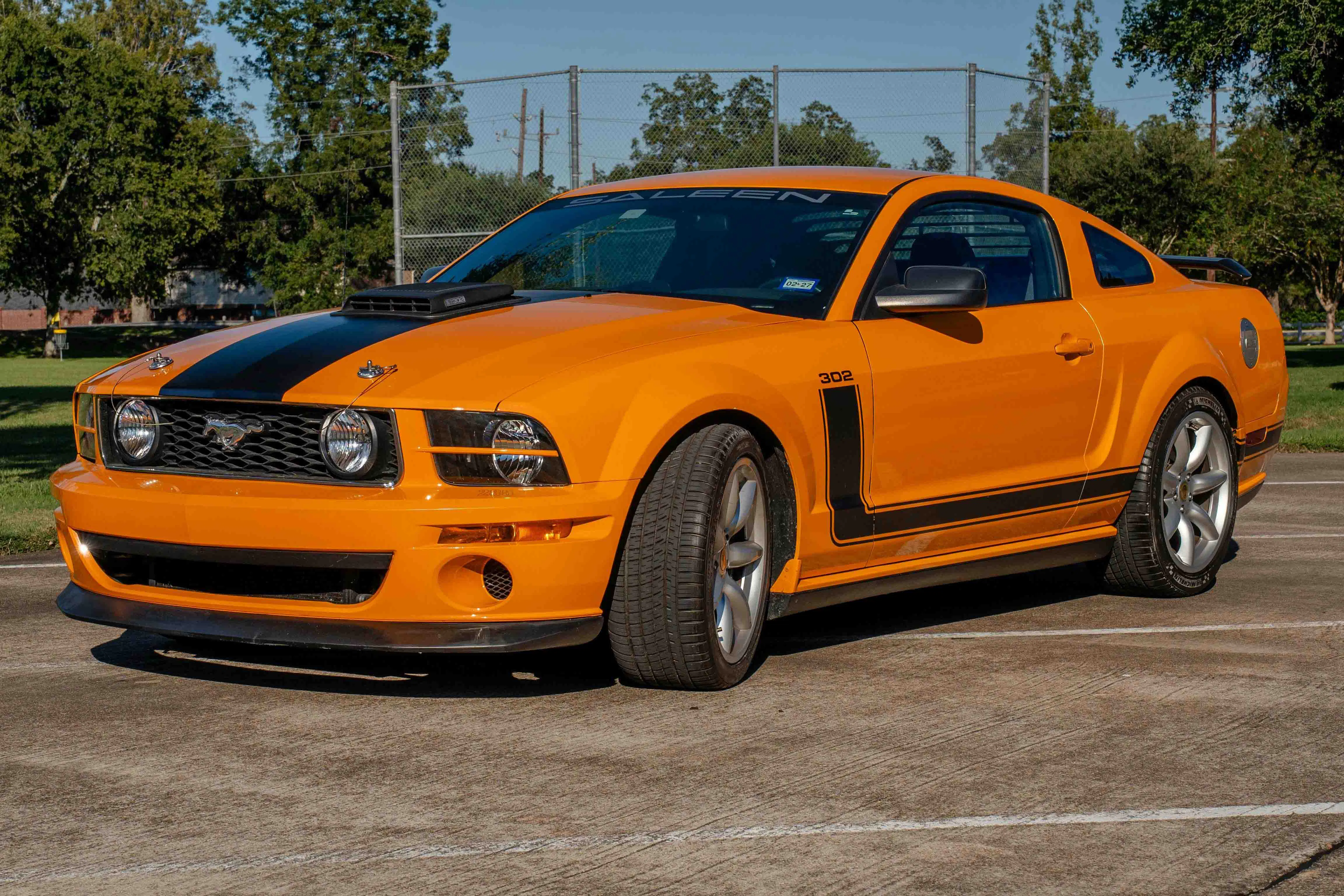 24k-Mile Supercharged 2007 Ford Mustang Saleen Parnelli Jones Edition