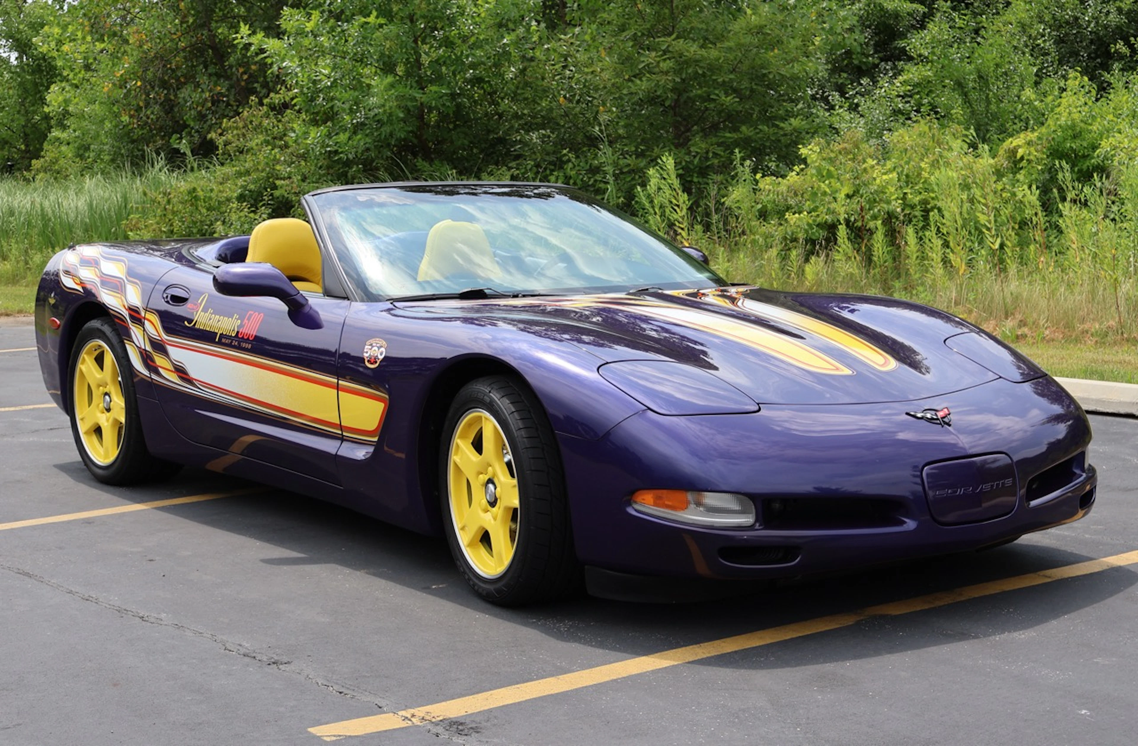 50k-Mile 1998 Chevrolet Corvette Convertible Indy 500 Pace Car Edition