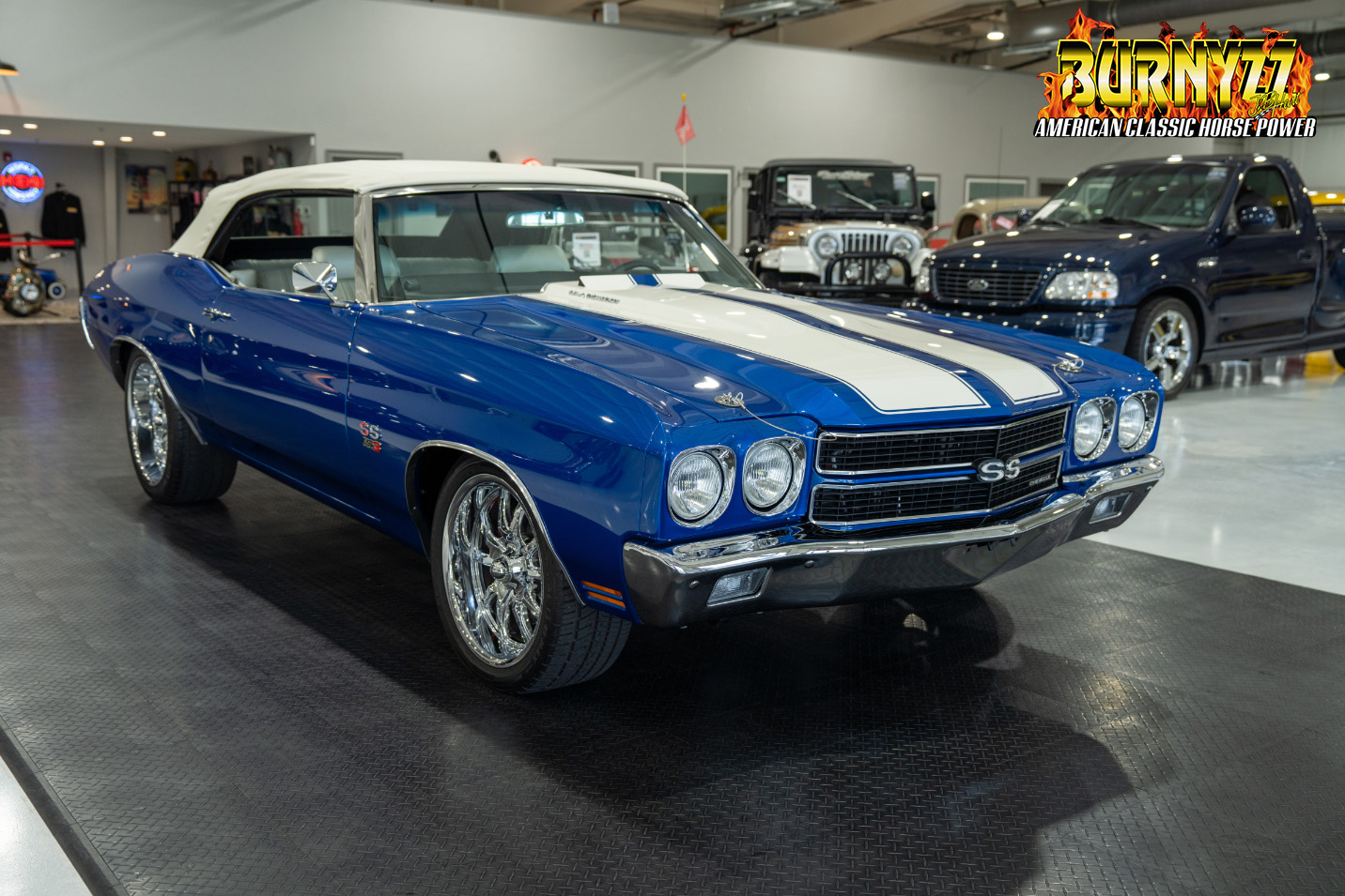 LS-Powered 1970 Chevrolet Chevelle Malibu Convertible Resto Mod