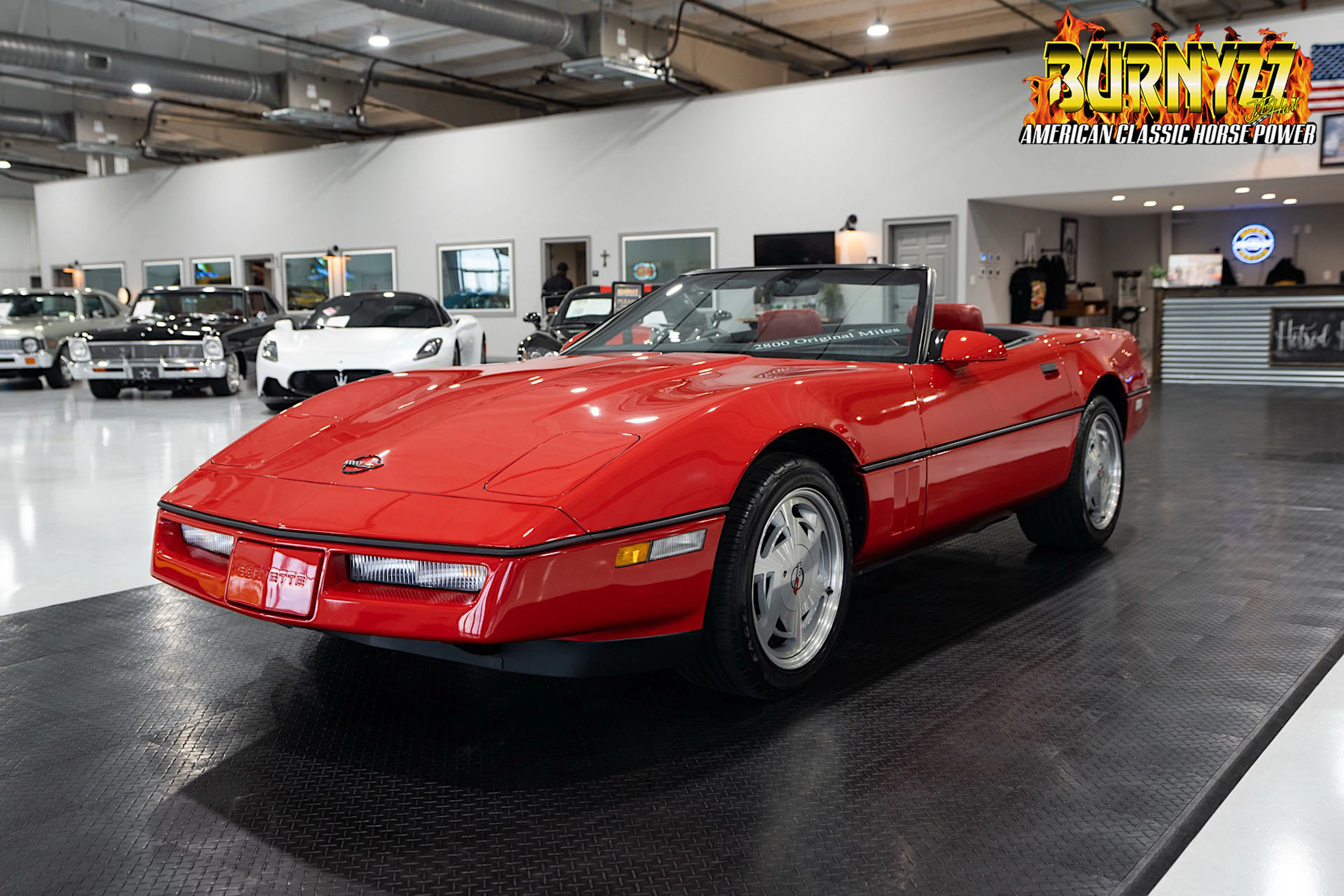 2,900-Mile 1989 Chevrolet Corvette Convertible