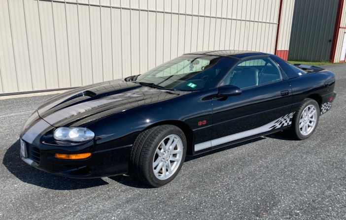 12k-Mile 2002 Chevrolet Camaro SS Coupe 6-Speed