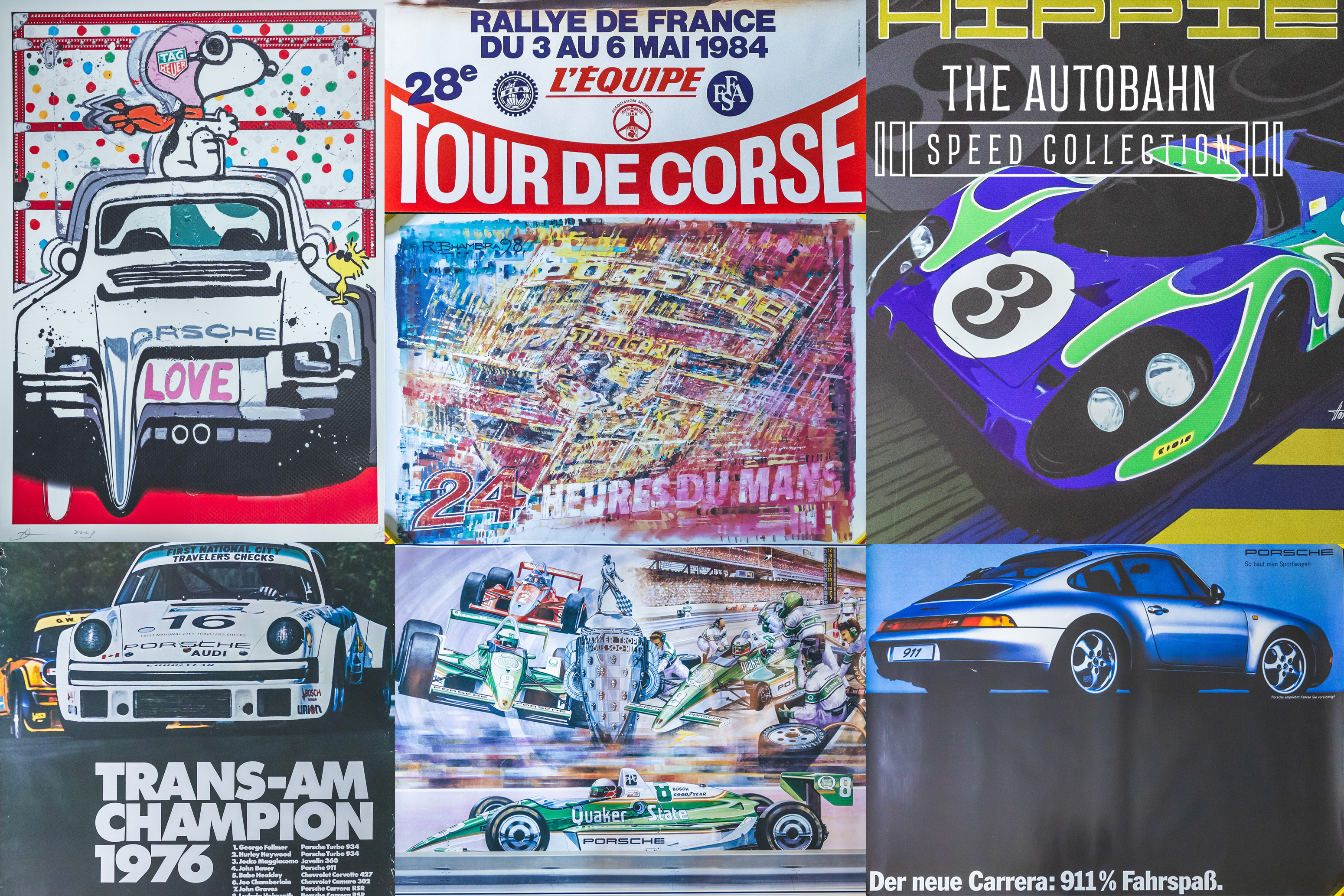 Porsche Poster Archive (Lot 19)