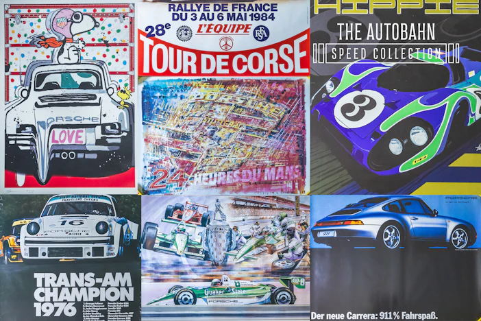 Porsche Poster Archive (Lot 19)