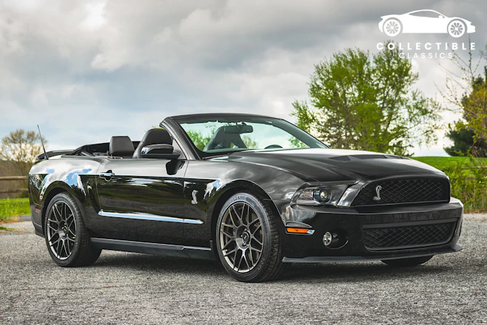 26k-Mile 2012 Ford Mustang Shelby GT500 Convertible