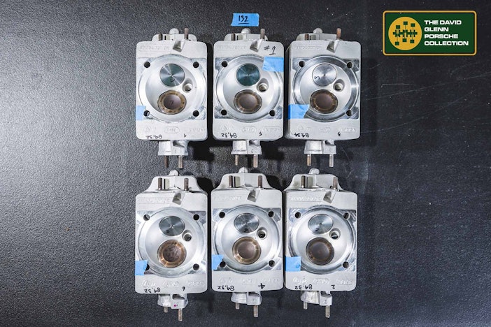 Porsche Single Plug Heads and Misc. Heads (Lot 64)