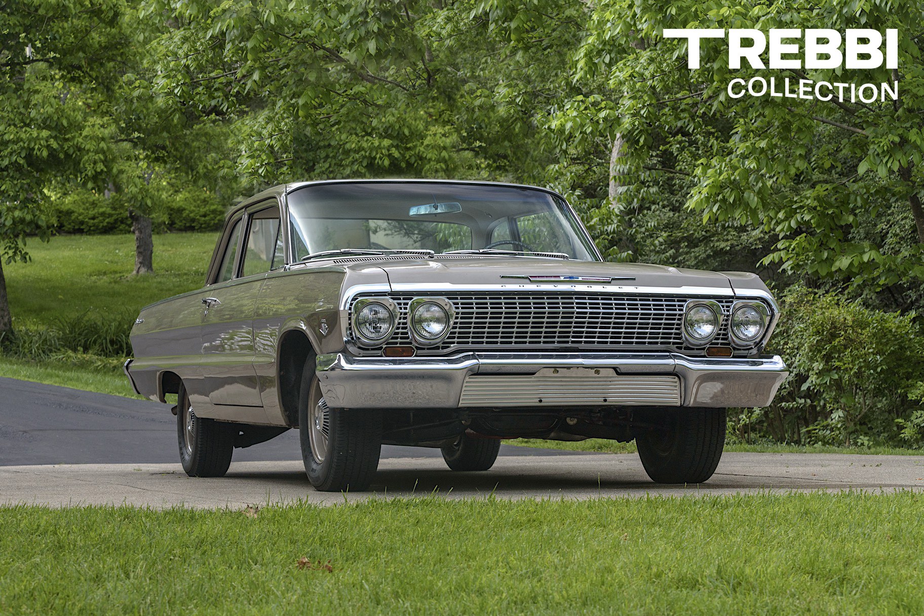 409-Powered 1963 Chevrolet Biscayne 2-Door Sedan 4-Speed