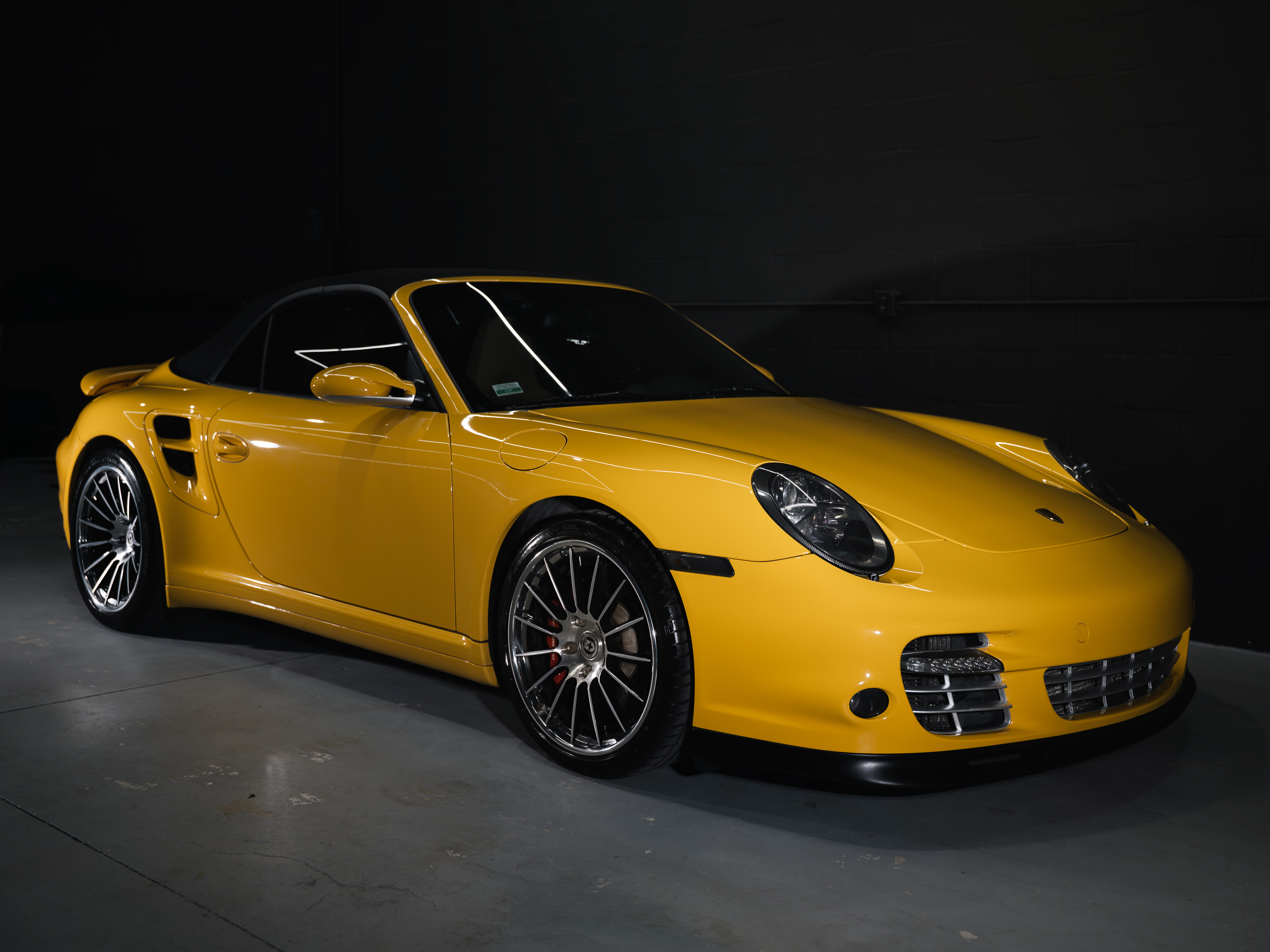 35k-Mile 2008 Porsche 911 Turbo Cabriolet 6-Speed