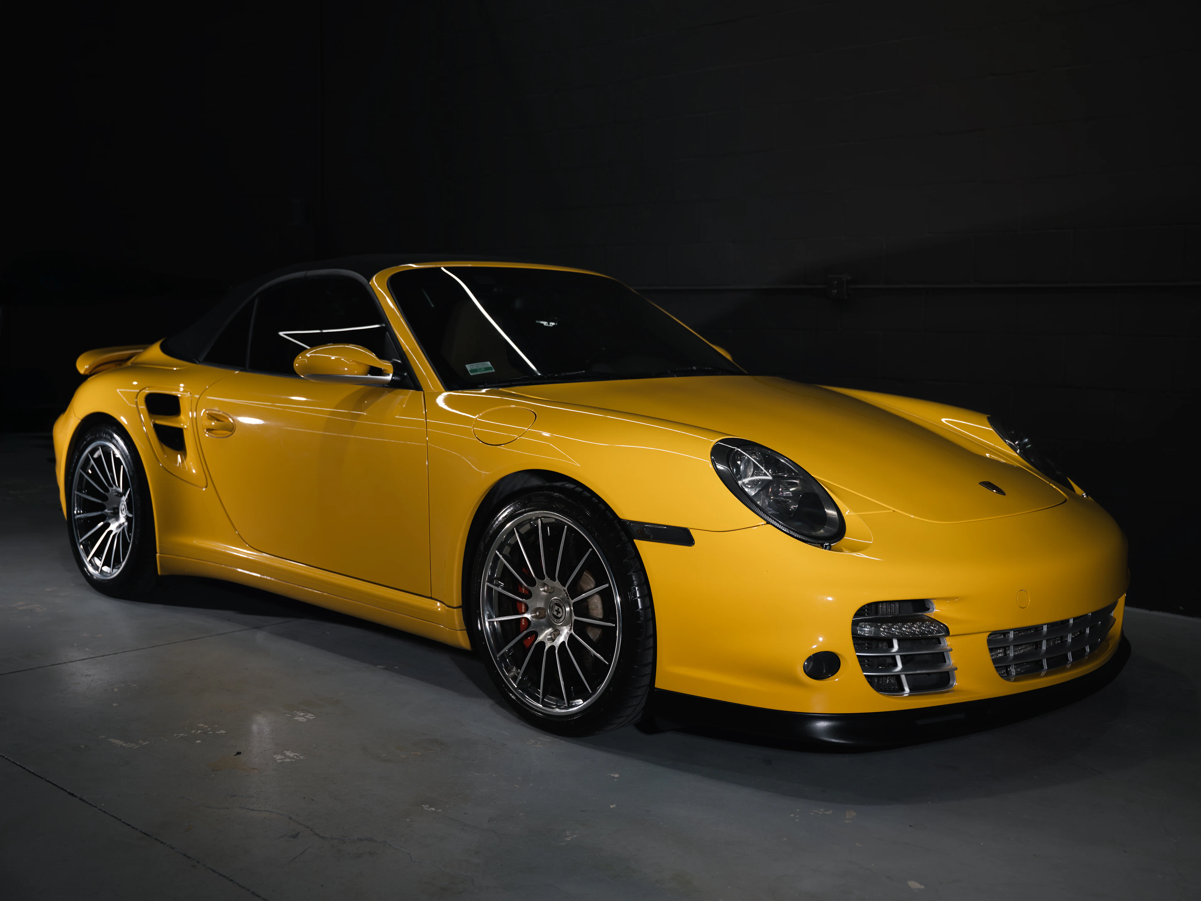 35k-Mile 2008 Porsche 911 Turbo Cabriolet 6-Speed