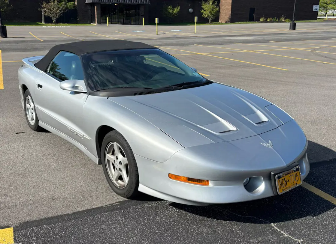 46k-Mile 1995 Pontiac Firebird Trans Am Convertible