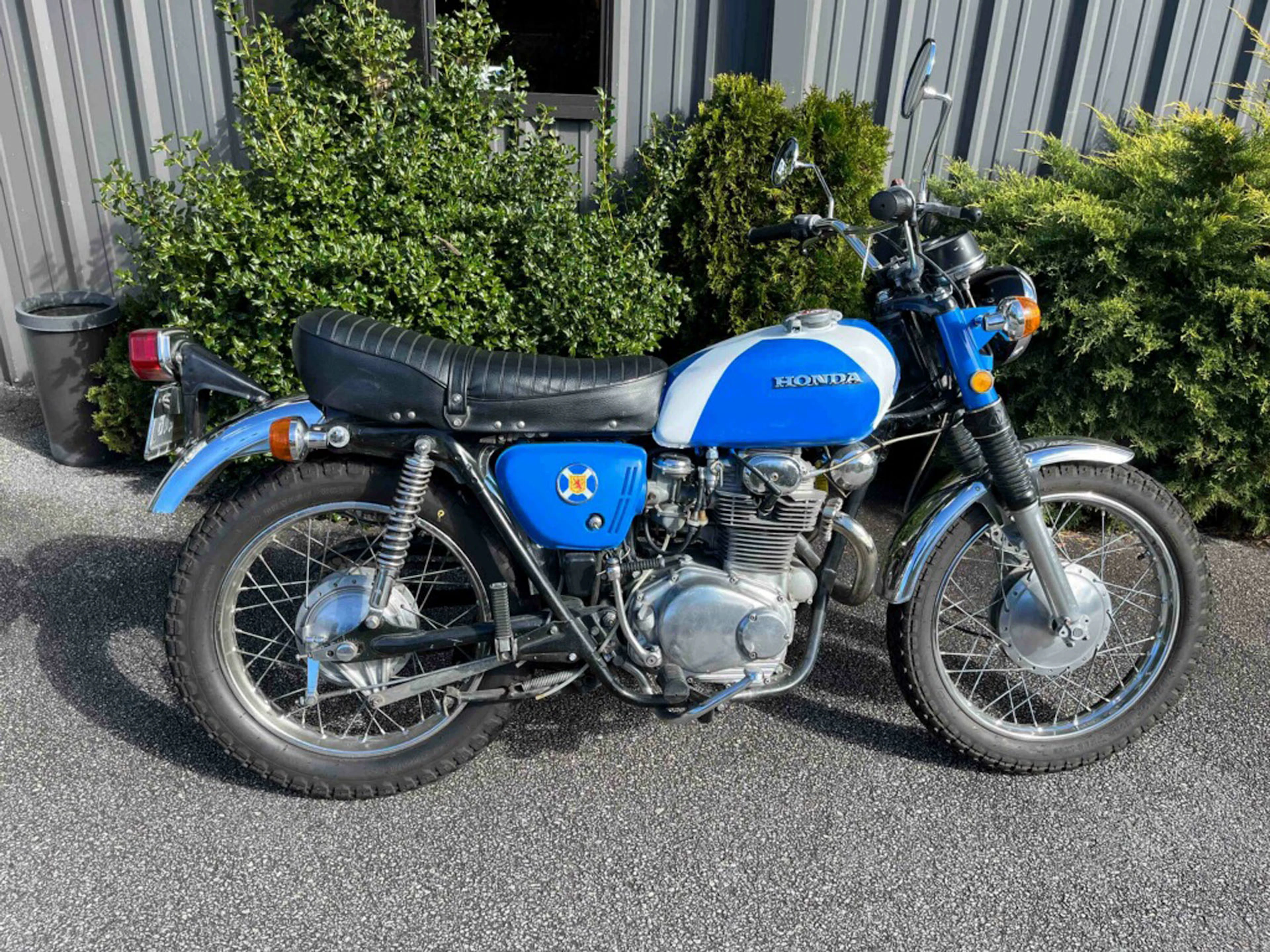 1972 Honda Scrambler 350 Twin