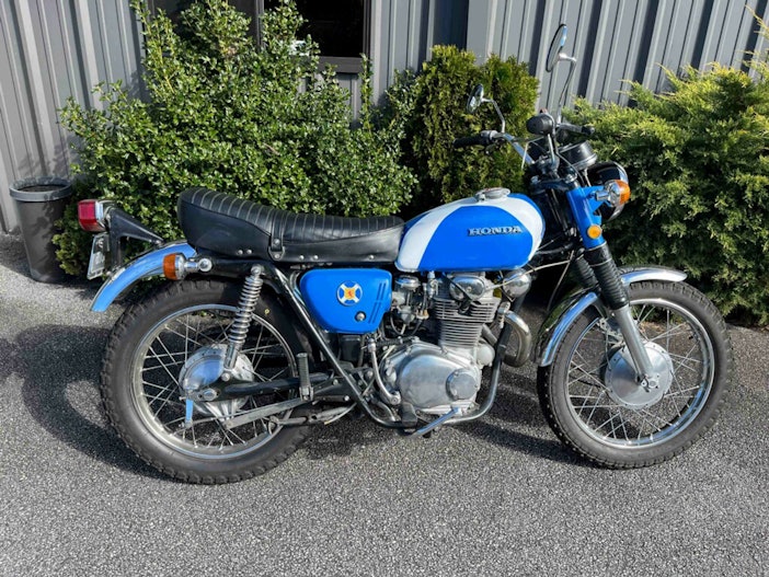 1972 Honda Scrambler 350 Twin