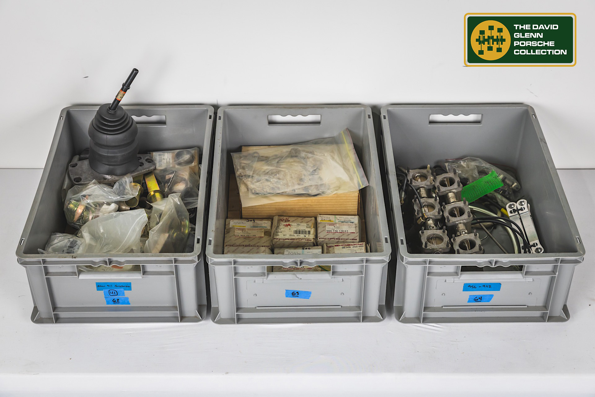 Porsche 911 Engine Parts, Transmission Parts, and Suspension Parts (Lot 18)