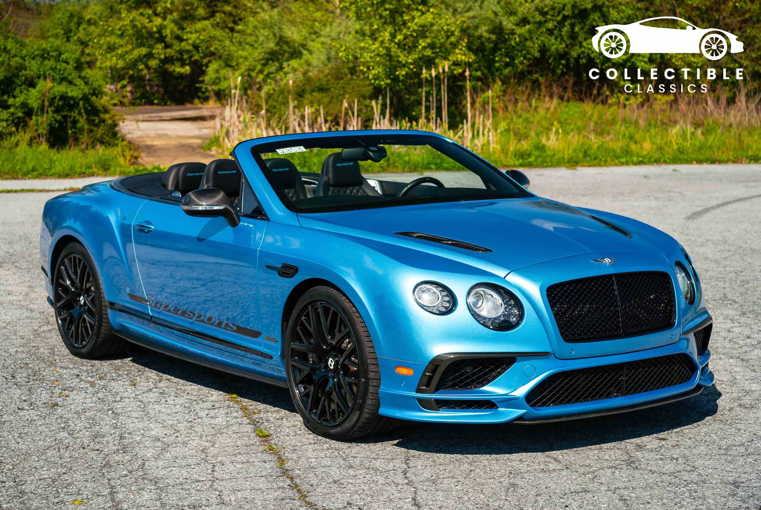 26k-Mile 2018 Bentley Continental Supersports Convertible 