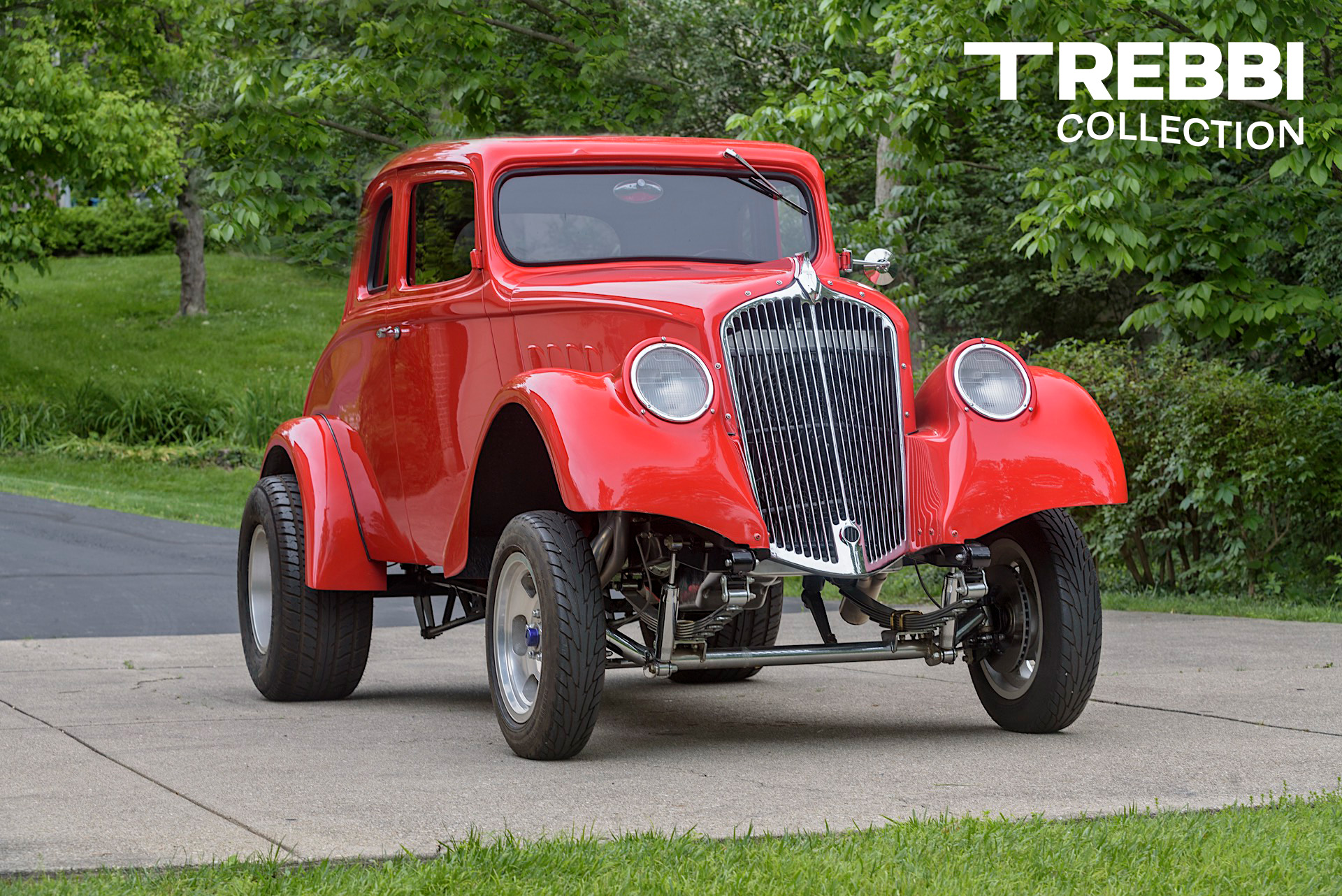 Gasser-Style 1933 Willys 77 Coupe 4-Speed