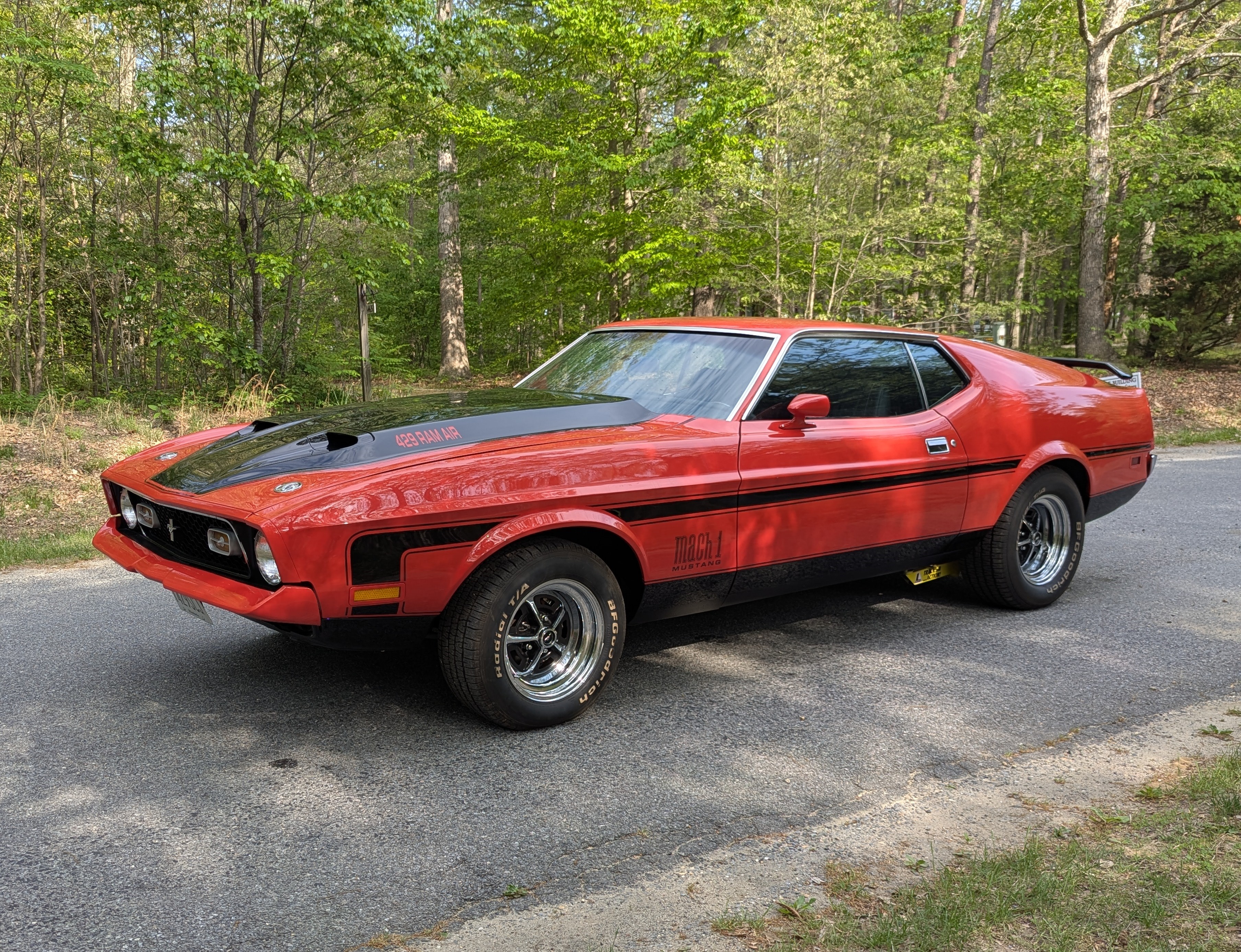 1971 Ford Mustang Mach 1 429 Super Cobra Jet Drag Pack