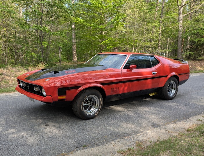 1971 Ford Mustang Mach 1 429 Super Cobra Jet Drag Pack