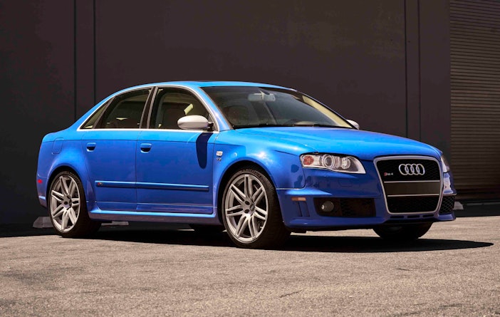 Exclusive Nogaro Blue 2008 Audi RS4