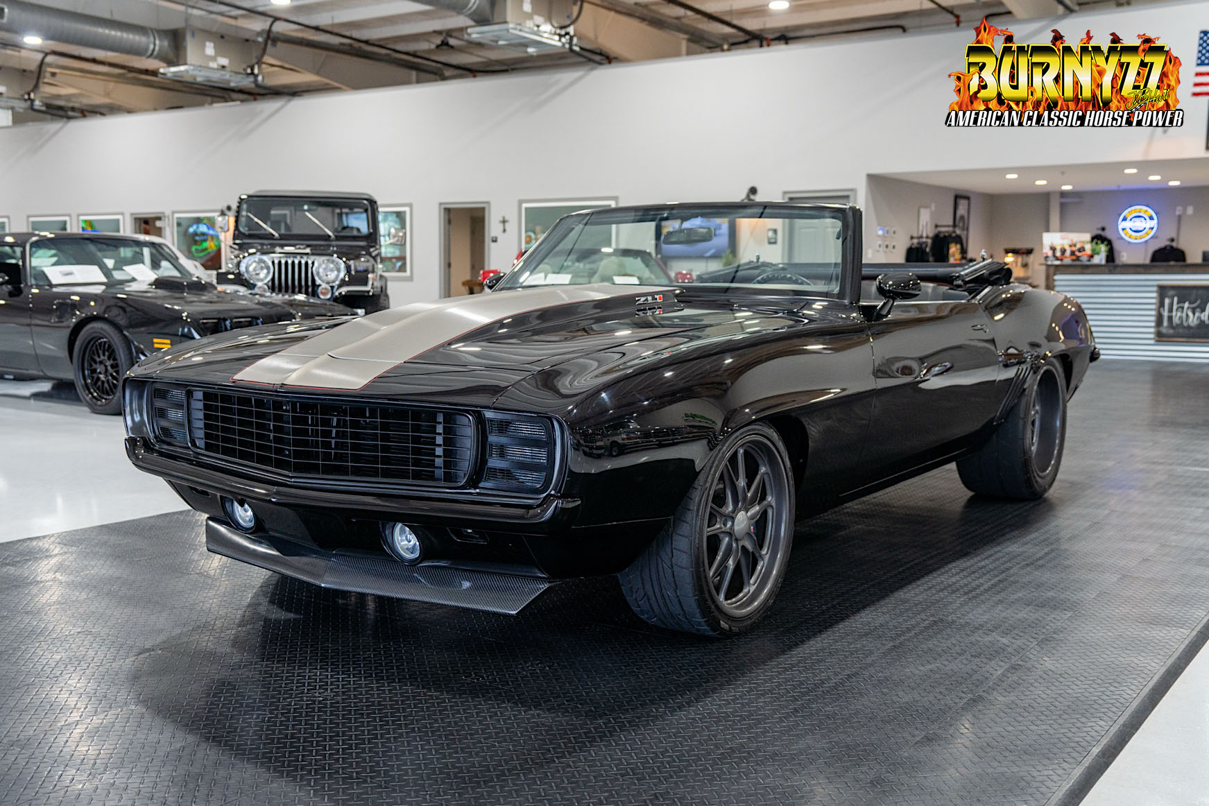 427-Powered, IRS-Equipped 1969 Chevrolet Camaro Convertible 