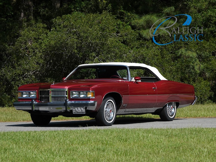 9k-Mile One-Owner 1975 Pontiac Grand Ville Brougham Convertible