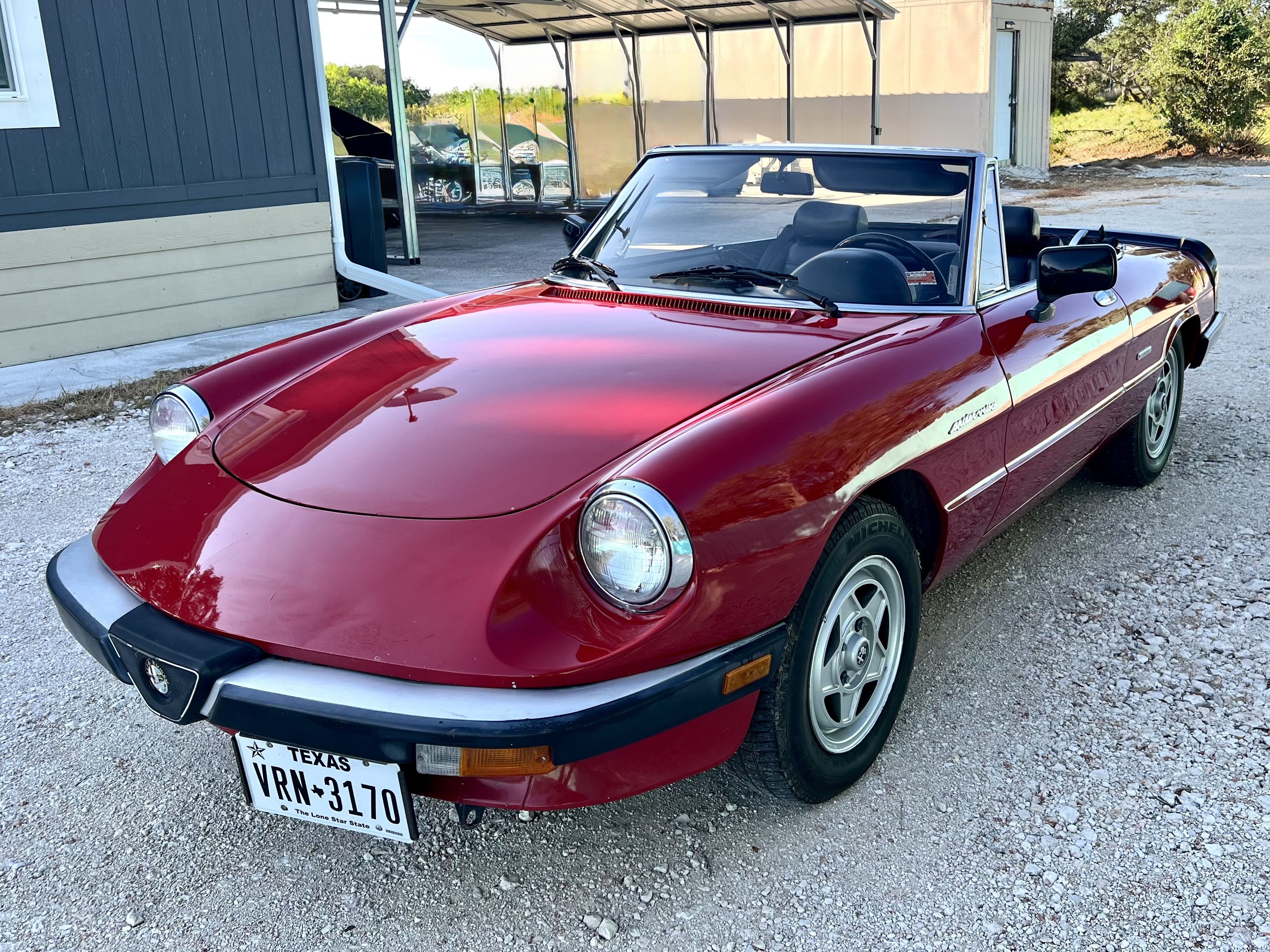 24k-Mile 1986 Alfa Romeo Spider Veloce