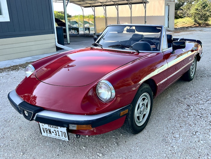 24k-Mile 1986 Alfa Romeo Spider Veloce