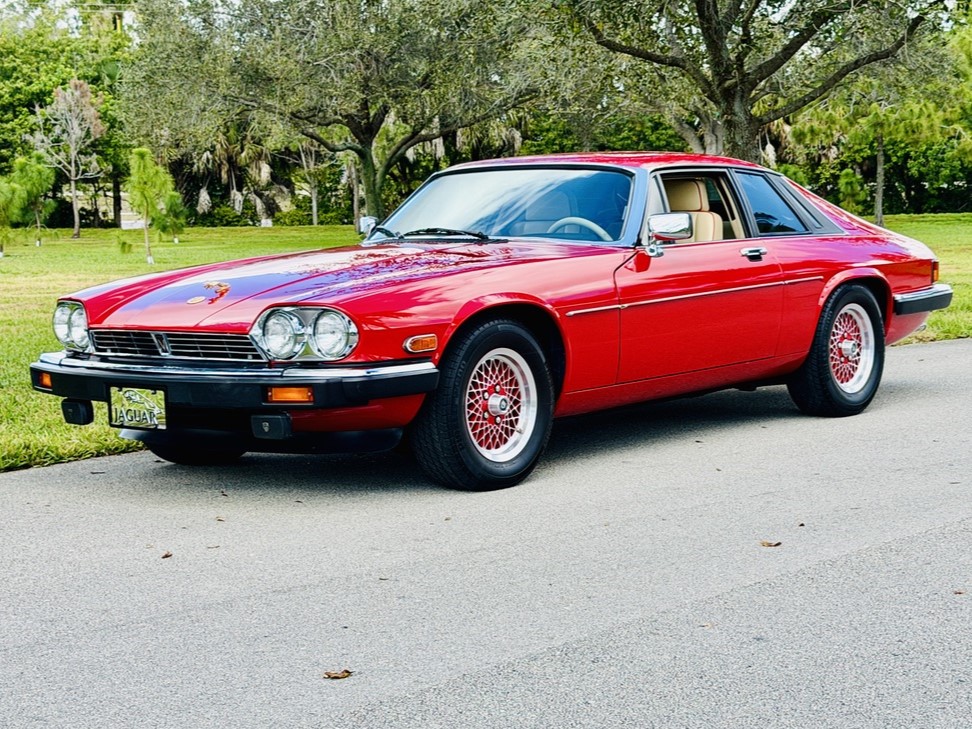 13k-Mile 1989 Jaguar XJ-S Rouge Collection