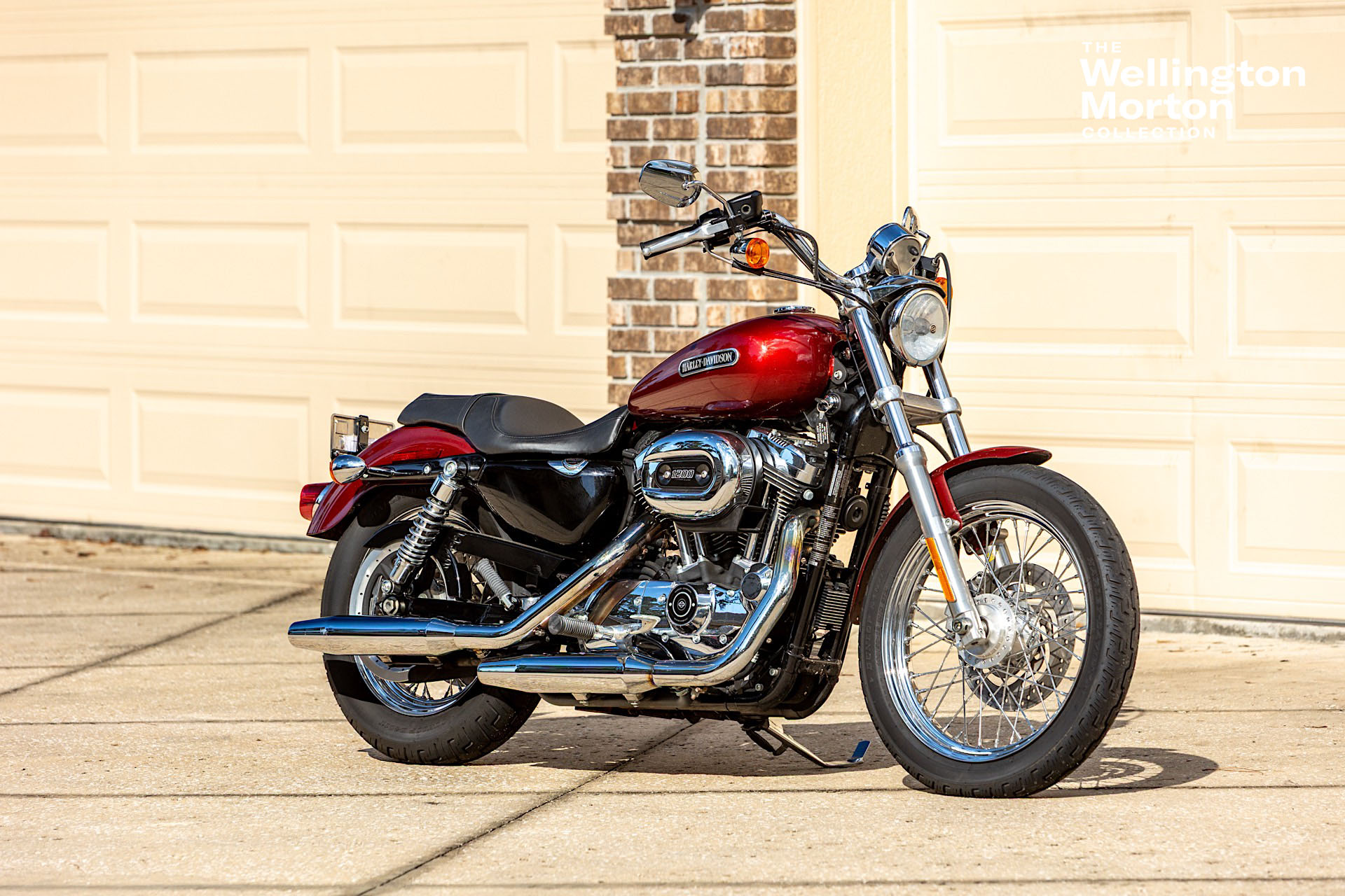 812-Mile 2009 Harley-Davidson XL1200L Sportster