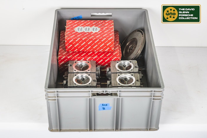 Porsche Twin Plug Heads and Misc. Porsche Engine Parts (Lot 24)