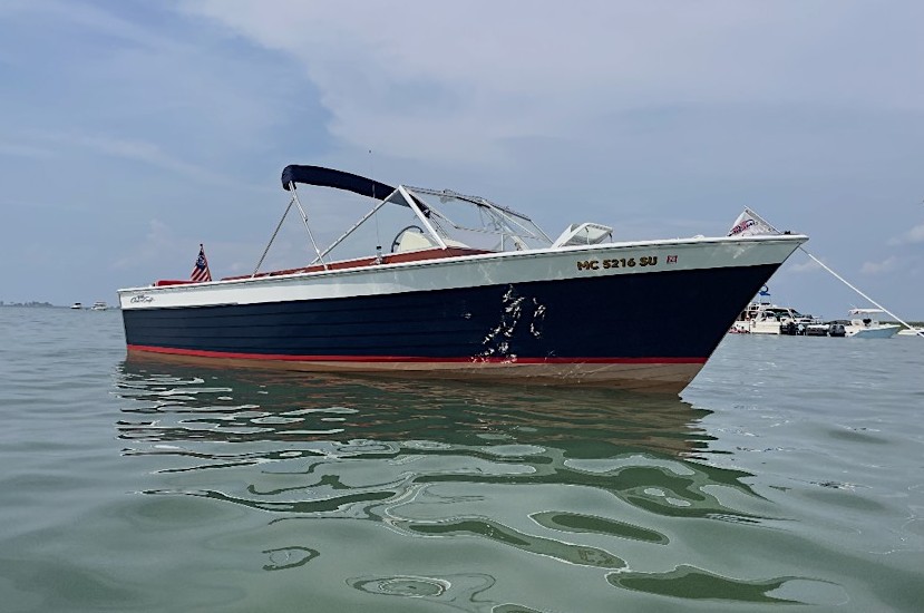 1967 Chris Craft 25’ Sea Hawk Sportsman
