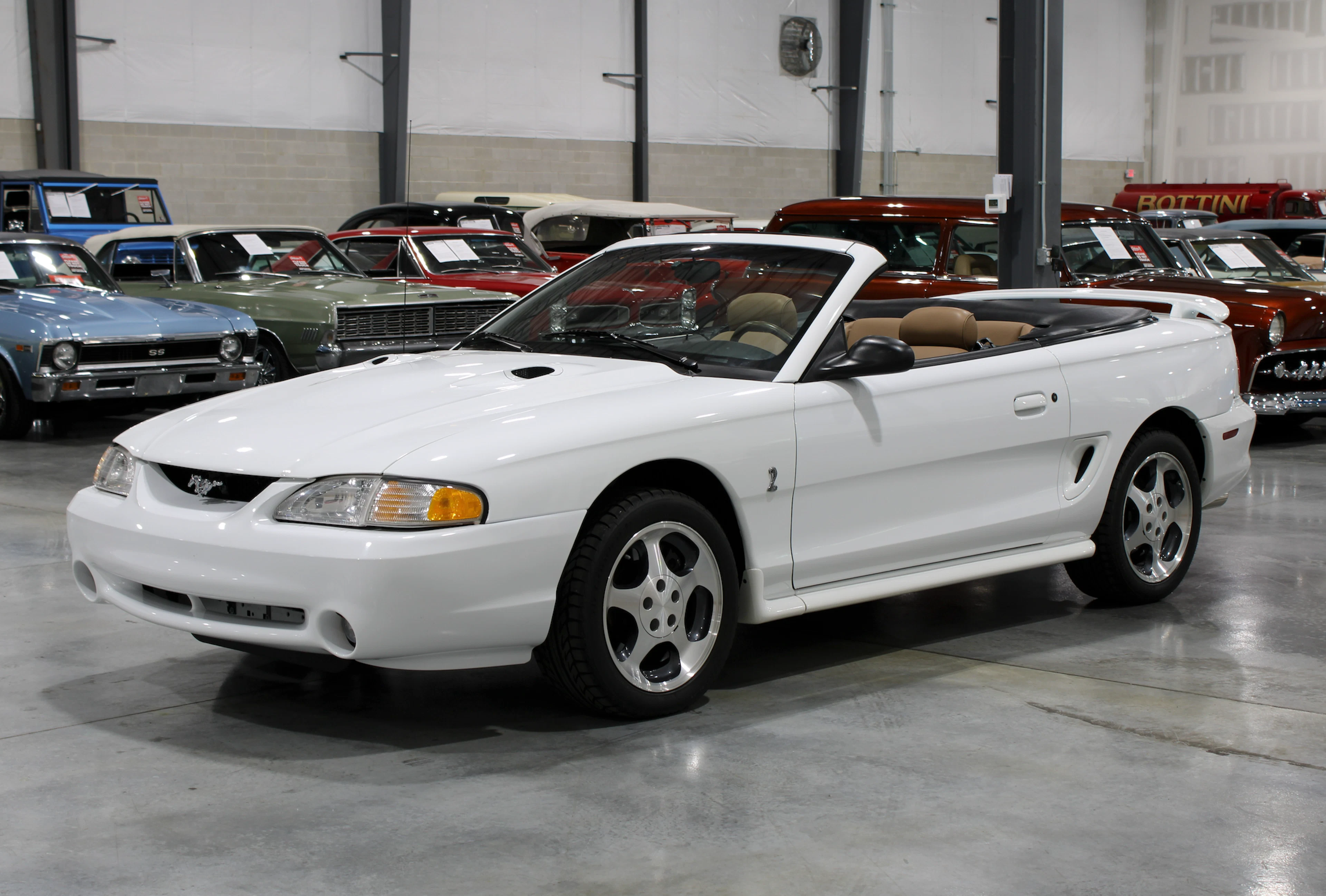 3,500-Mile 1996 Ford Mustang SVT Cobra Convertible