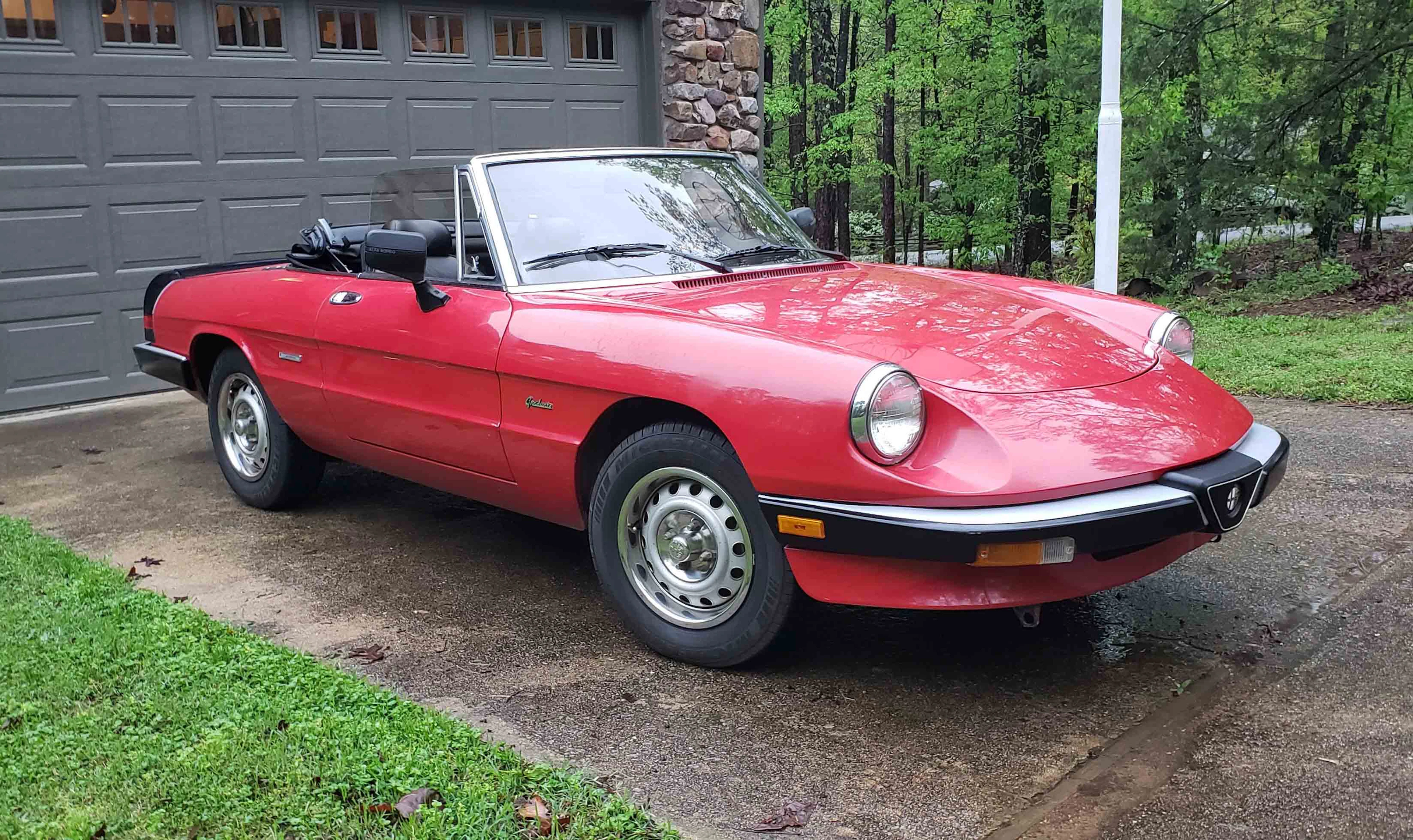 Single-Owner 1986 Alfa Romeo Spider Graduate