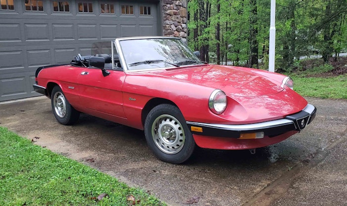 Single-Owner 1986 Alfa Romeo Spider Graduate