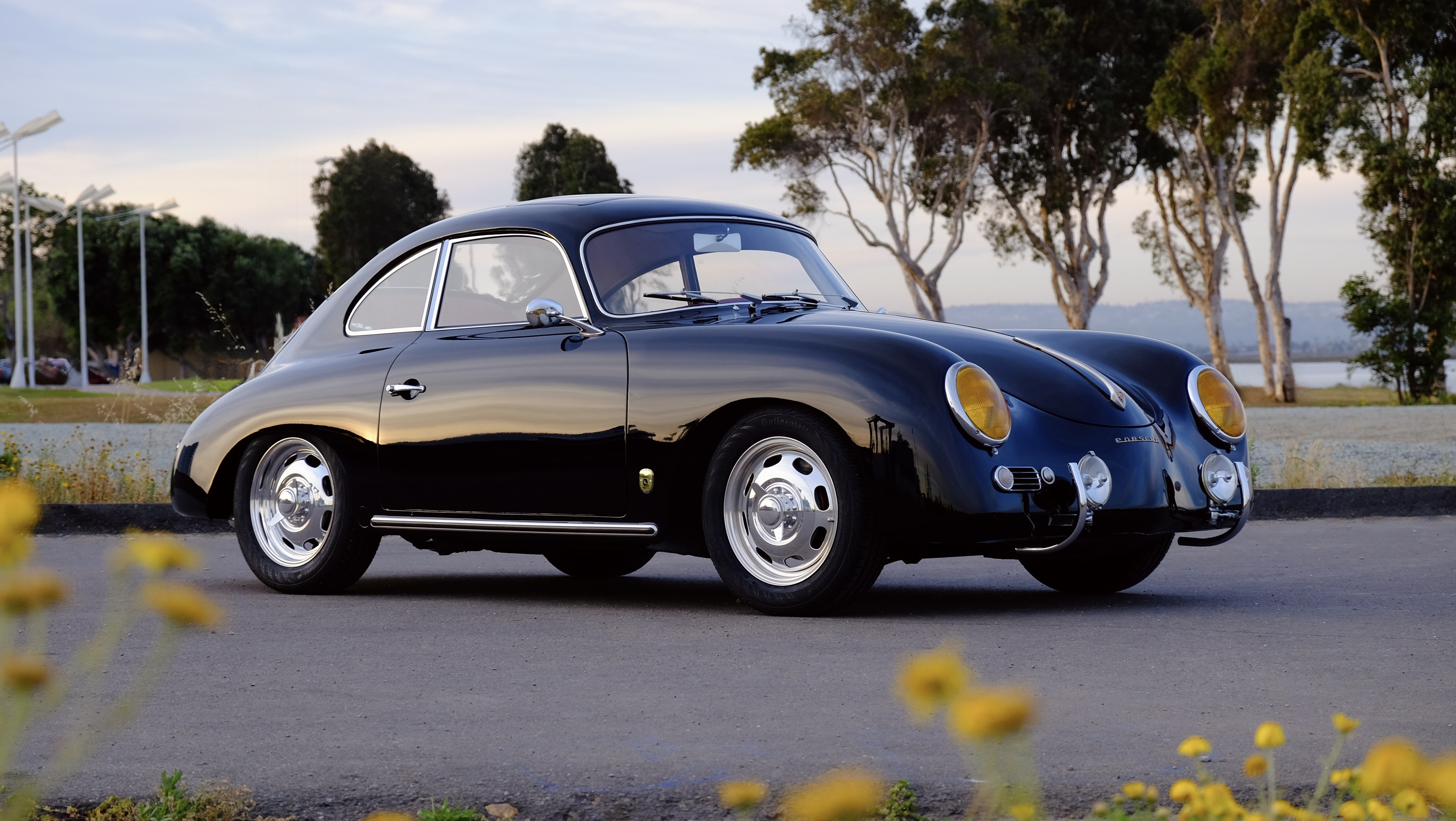 Outlaw-Style 1957 Porsche 356A Sunroof Coupe