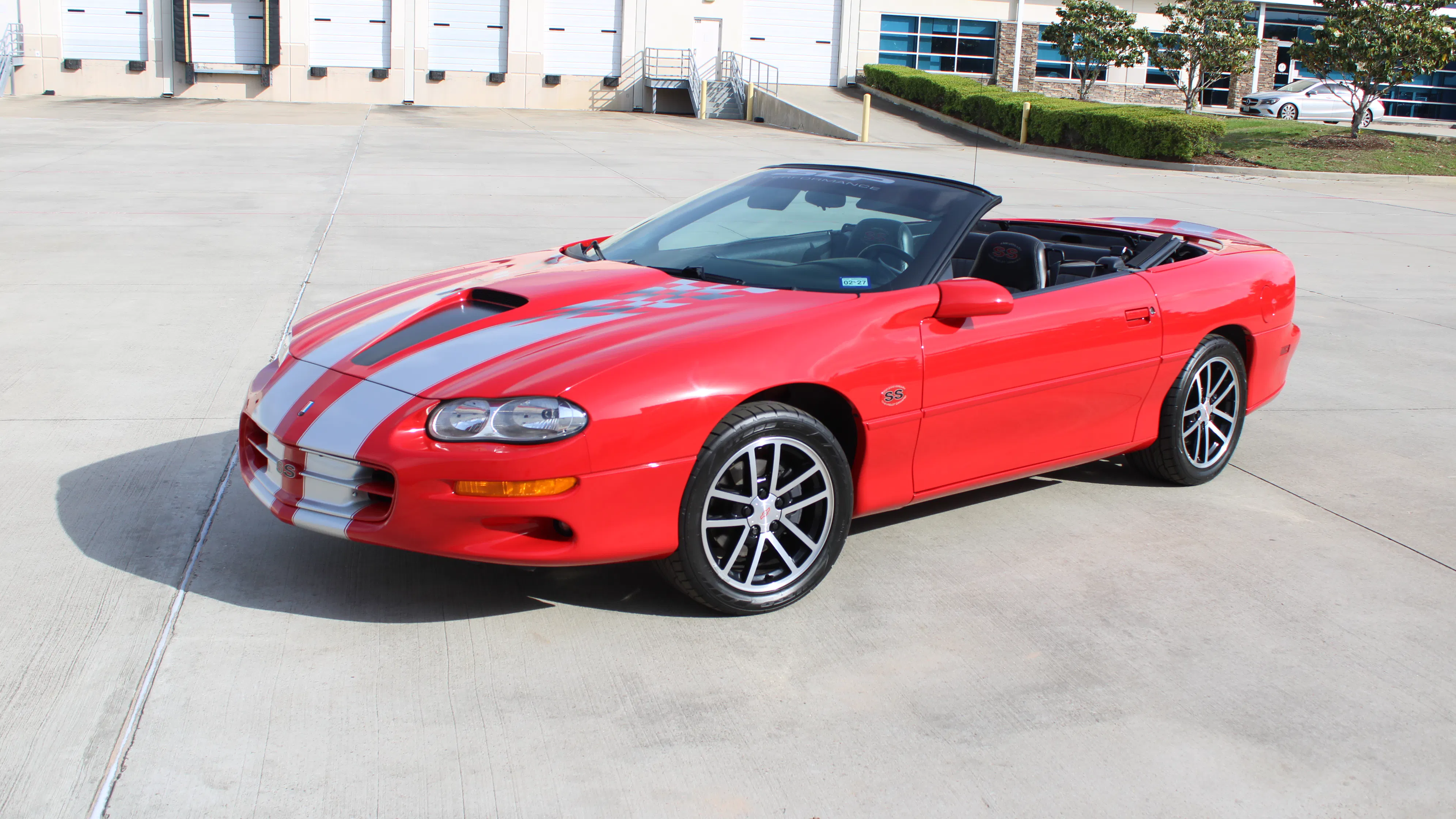 11k-Mile 2002 Chevrolet Camaro SS 35th Anniversary Convertible