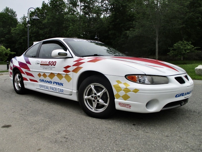 12k-Mile 2000 Pontiac Grand Prix GTP NASCAR Talladega Pace Car