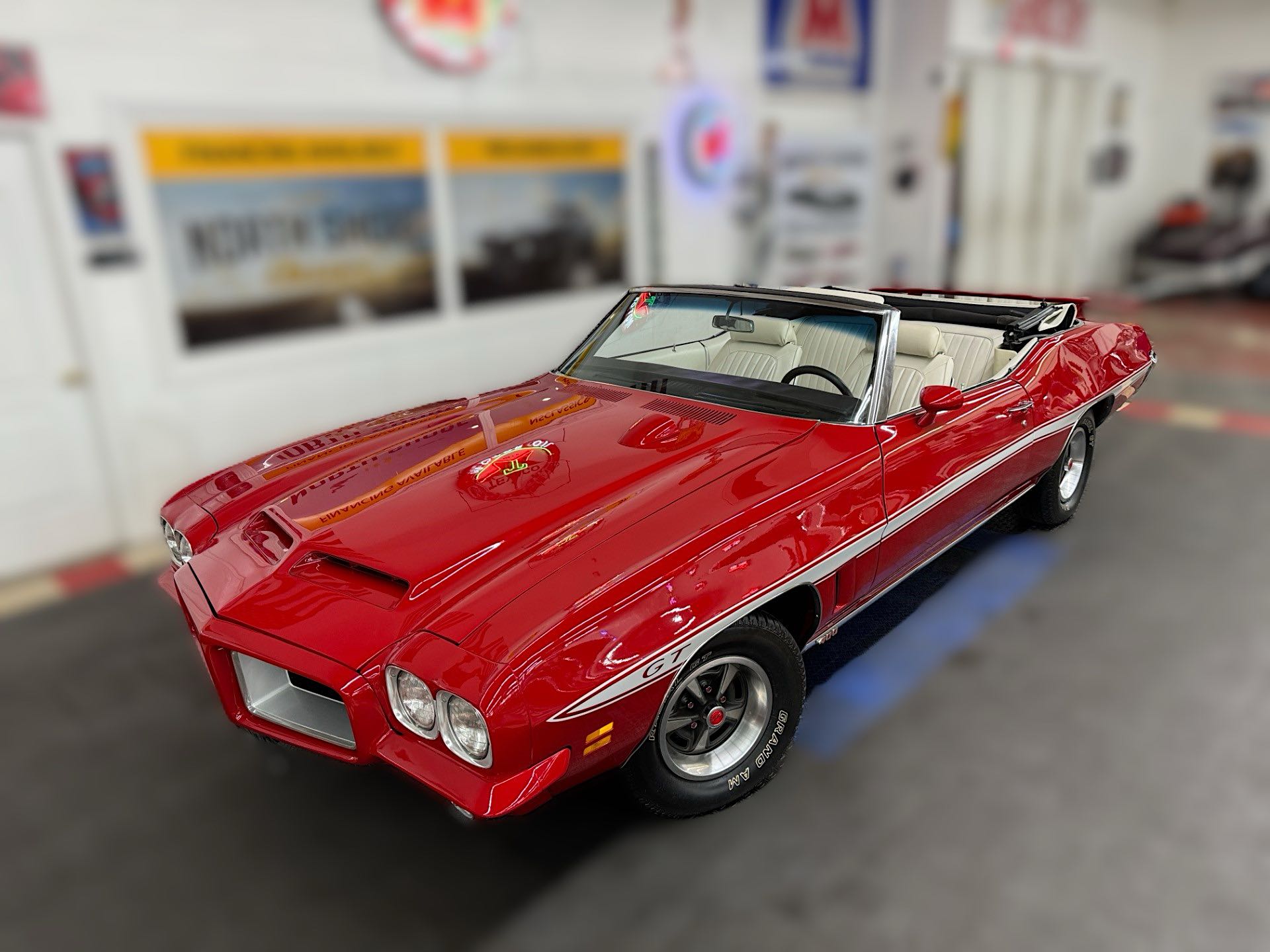 【メーカー包装済】 400-Powered 1972 sale for Convertible GT Sport Mans Le Pontiac エグゾト