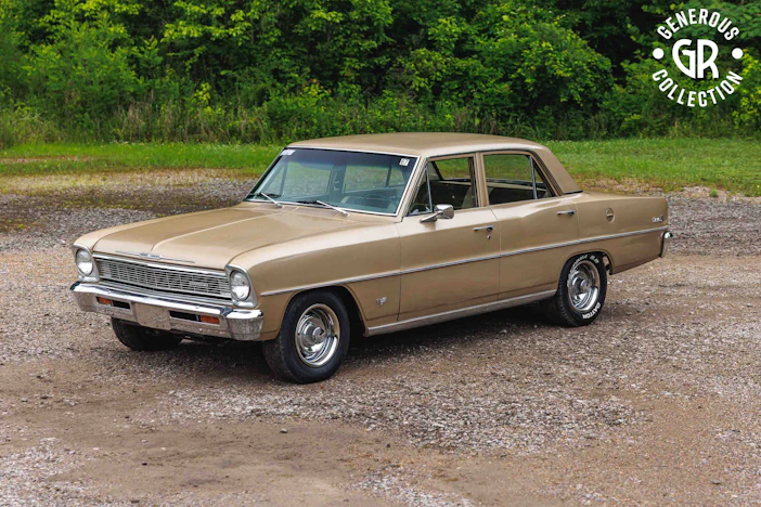 V8-Powered 1966 Chevrolet Chevy II Nova 400 Sedan