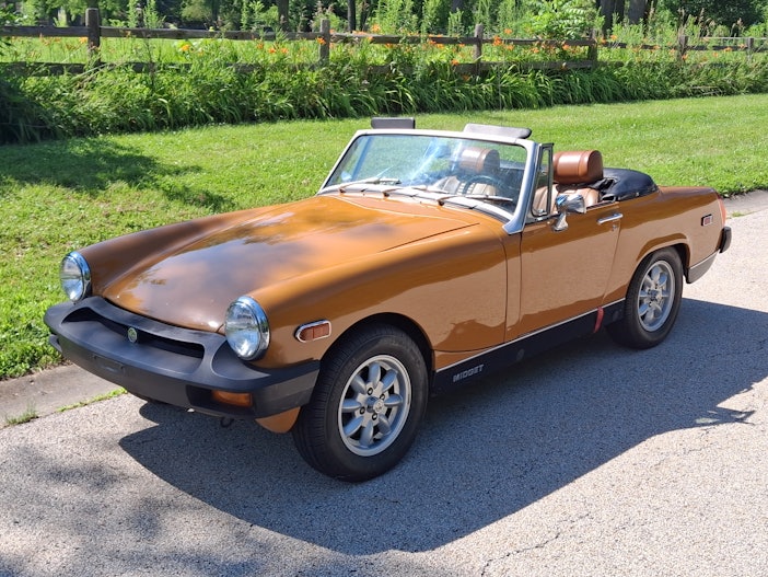 23-Years-Family-Owned 1975 MG Midget