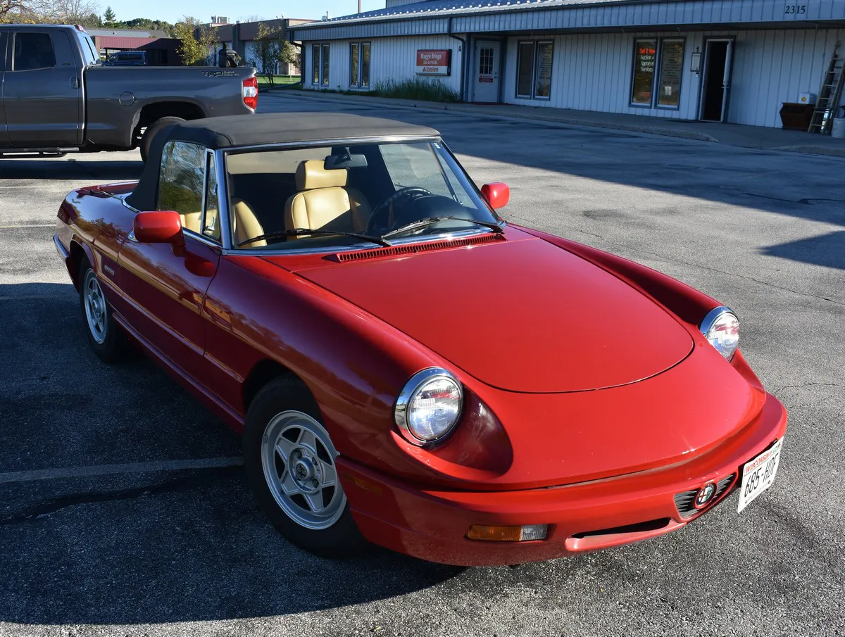 One-Owner 1991 Alfa Romeo Spider 5-Speed