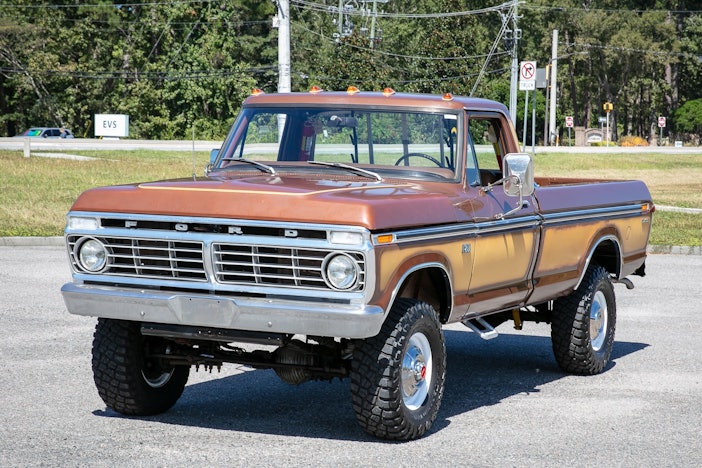 1974 Ford F-250 Custom Pickup 4x4 4-Speed