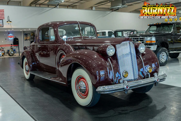 Custom-Bodied 1938 Packard Super Eight Coupe w/Rumble Seat