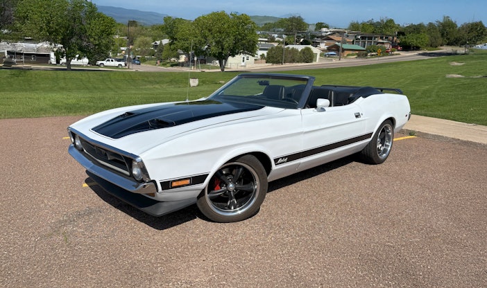 Fuel-Injected 1972 Ford Mustang Convertible 3-Speed