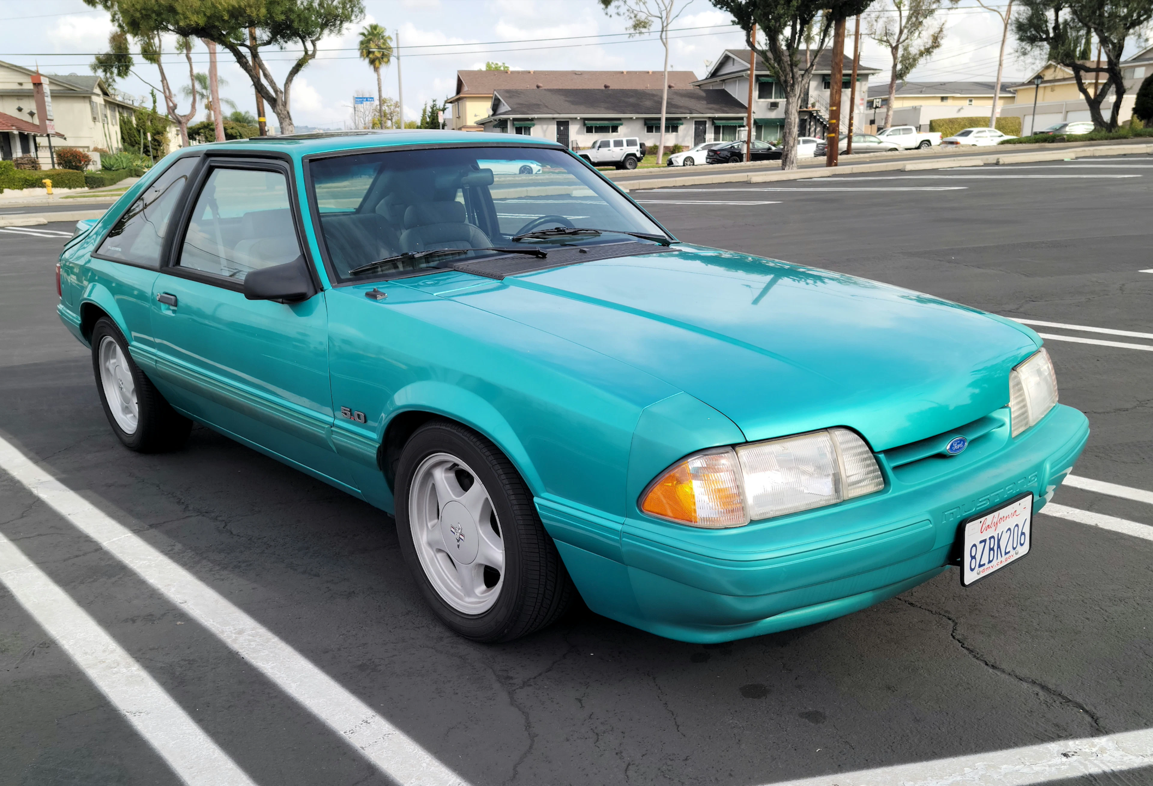 38k-Mile 1993 Ford Mustang LX 5.0 Hatchback