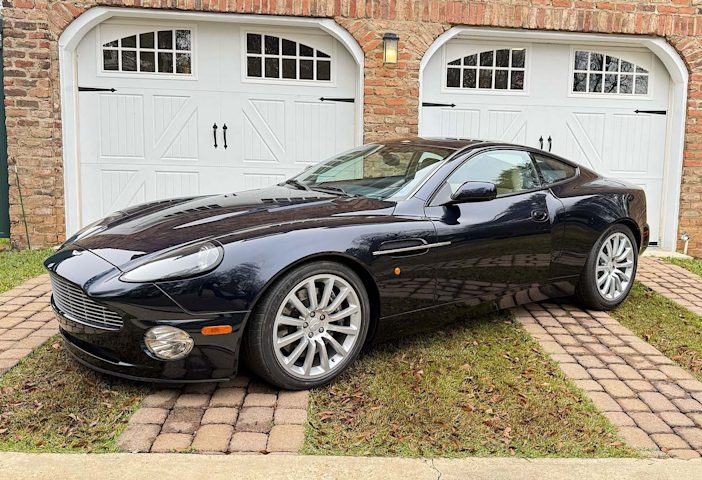 29k-Mile 2002 Aston Martin V12 Vanquish