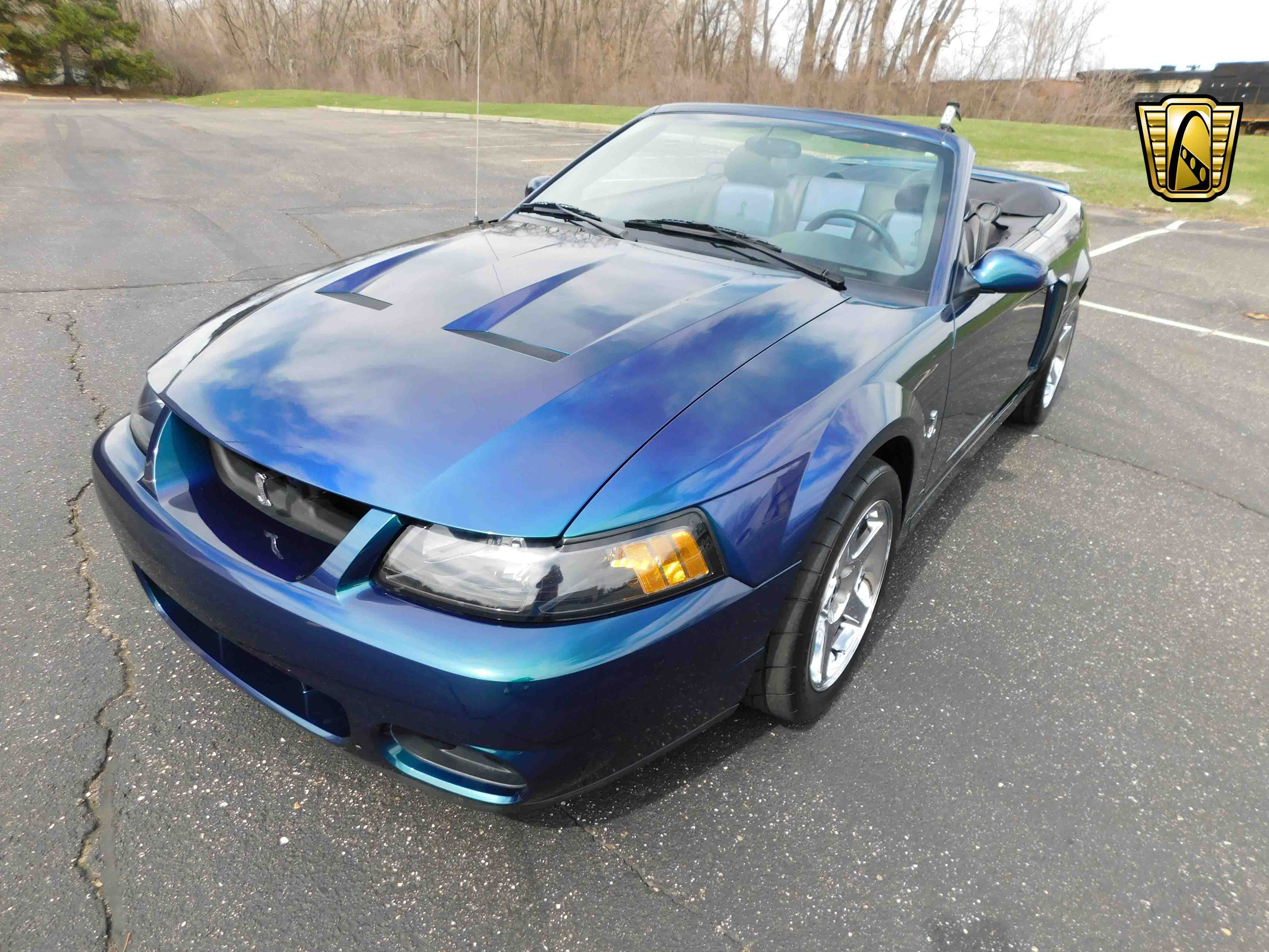 3,500-Mile 2004 Ford Mustang SVT Cobra Mystichrome Convertible 