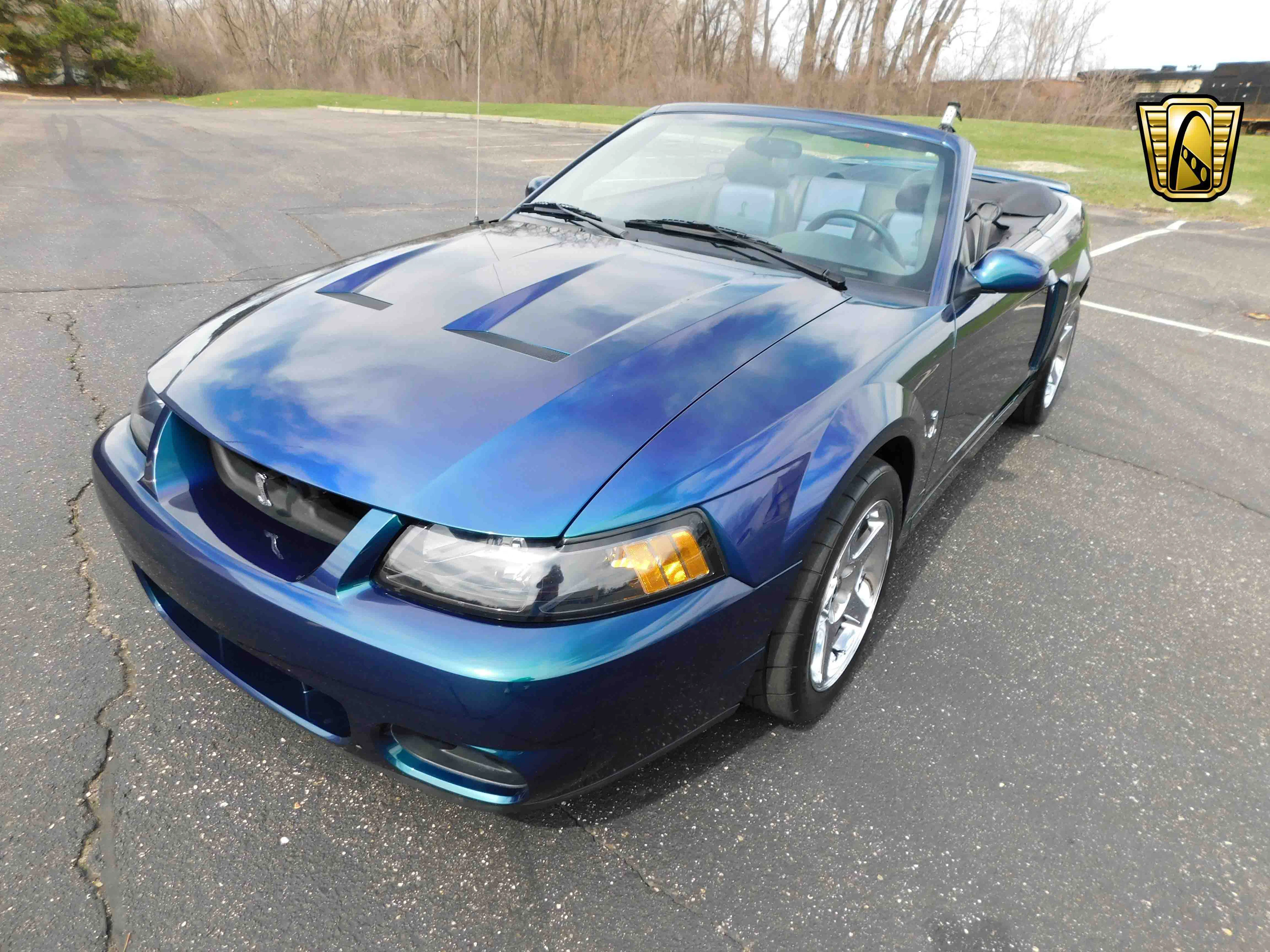 3,500-Mile 2004 Ford Mustang SVT Cobra Mystichrome Convertible
