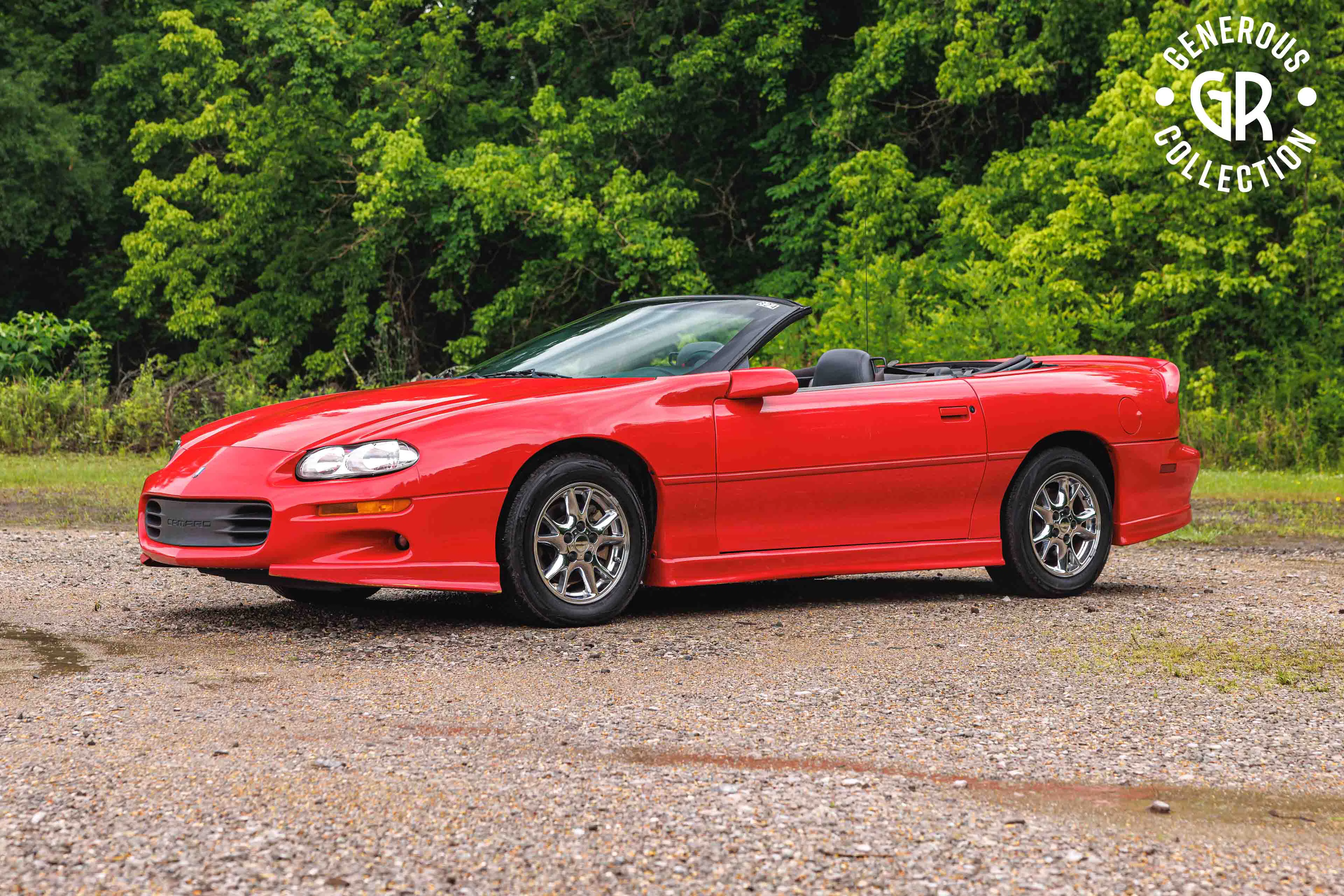 55k-Mile 2002 Chevrolet Camaro Convertible