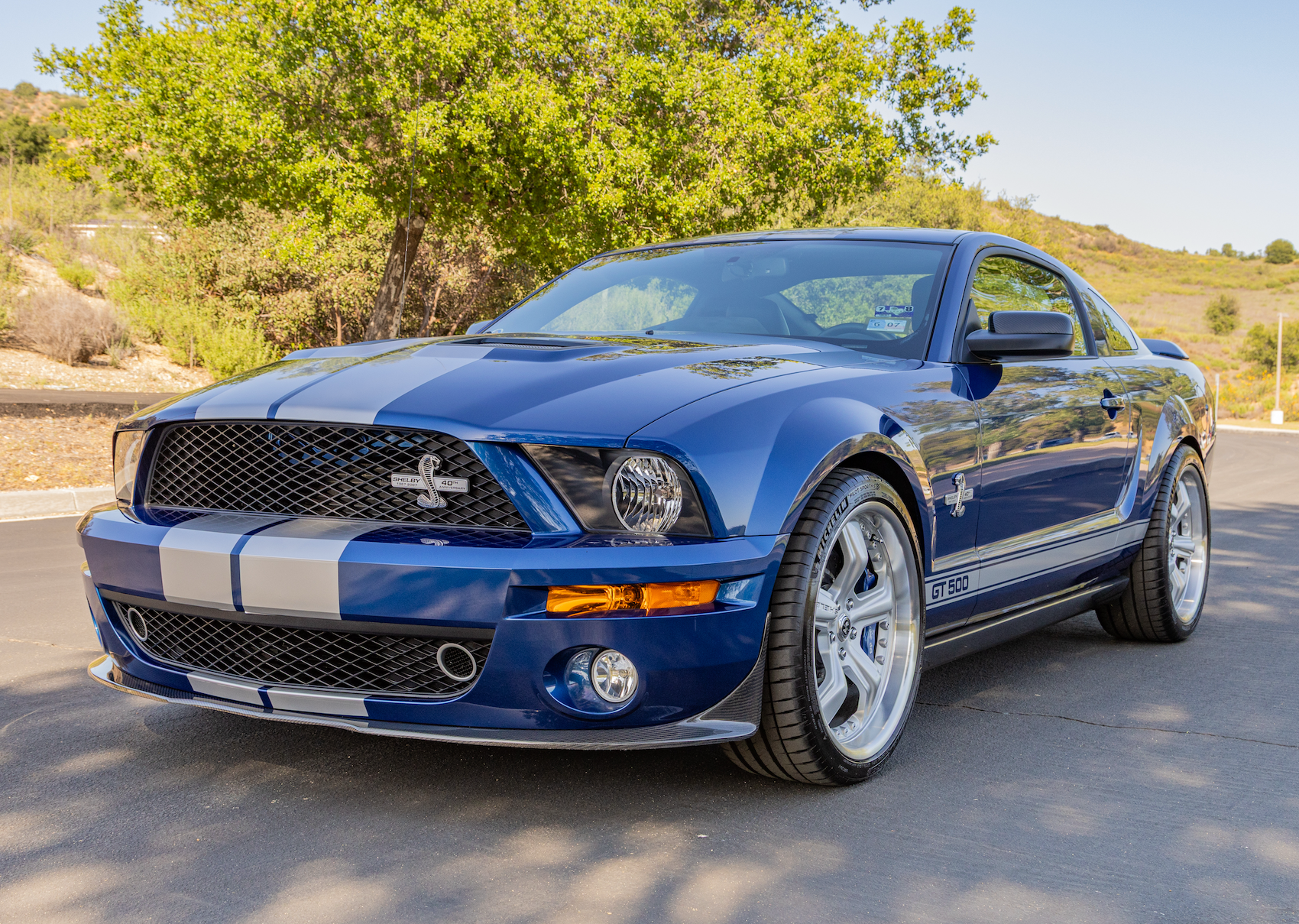 1,600-Mile 2007 Ford Mustang Shelby GT500 40th Anniversary Edition
